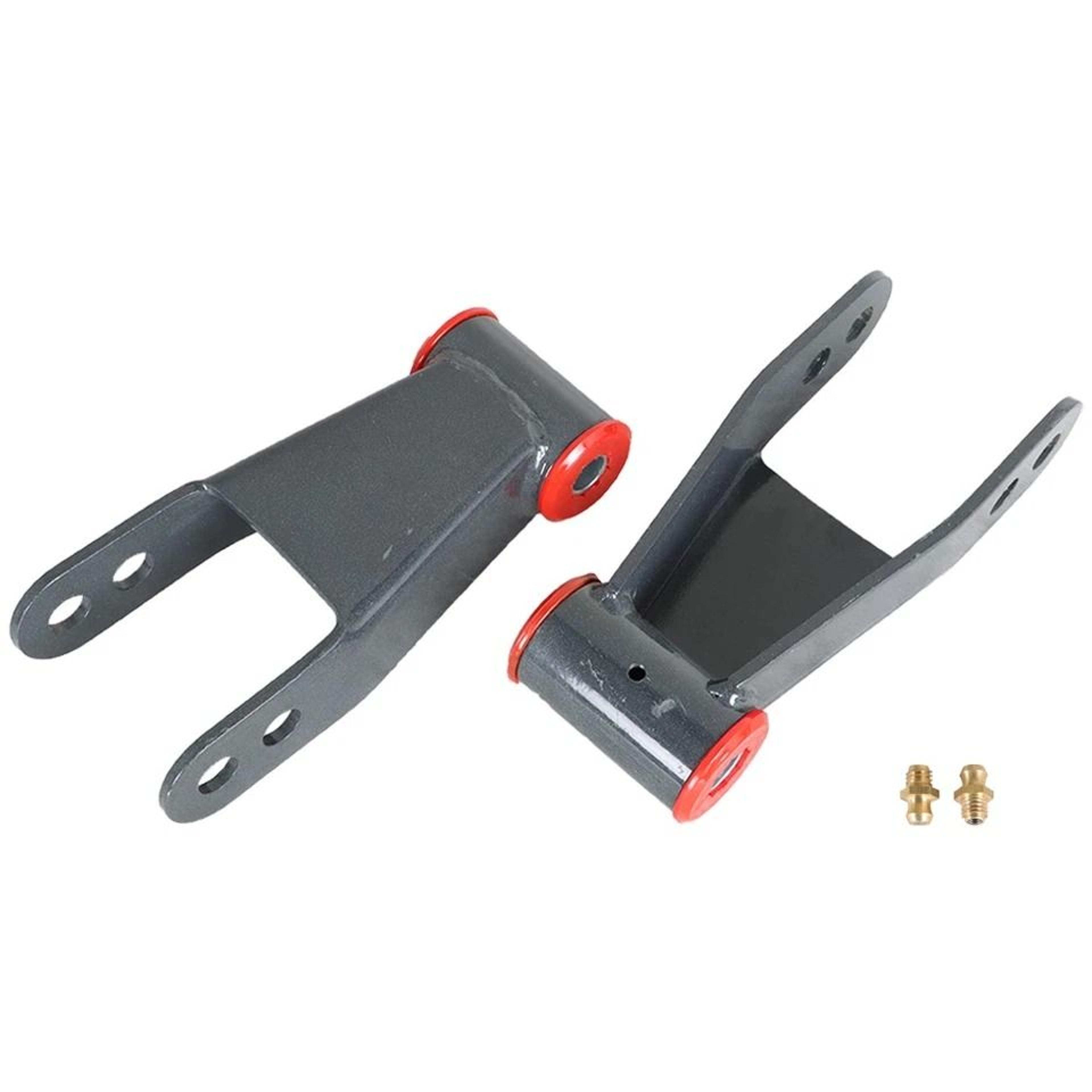 rear lowering shackles drop kit for chevy gmc