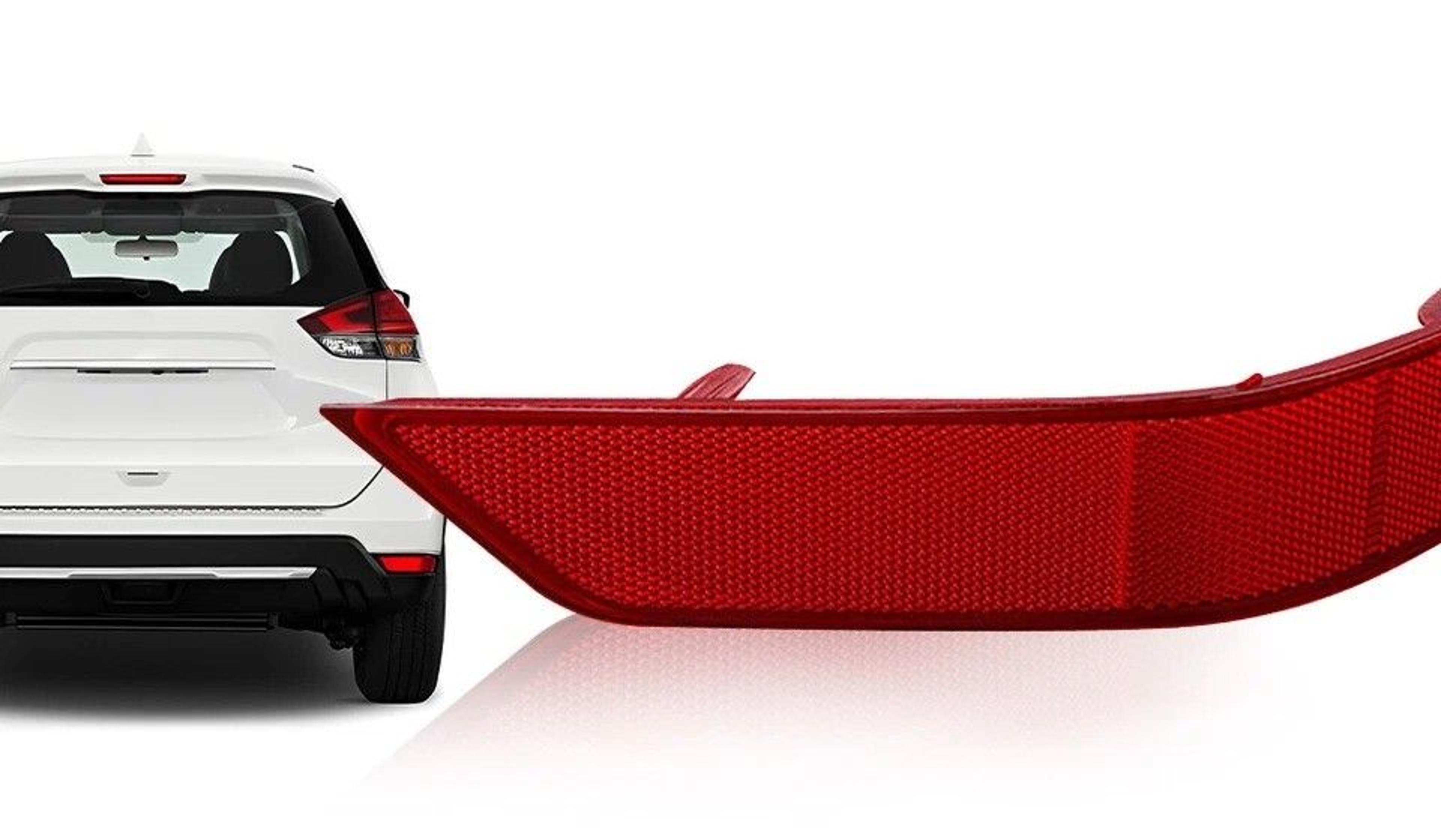 premium right side rear bumper marker reflector right replacement for nissan rogue