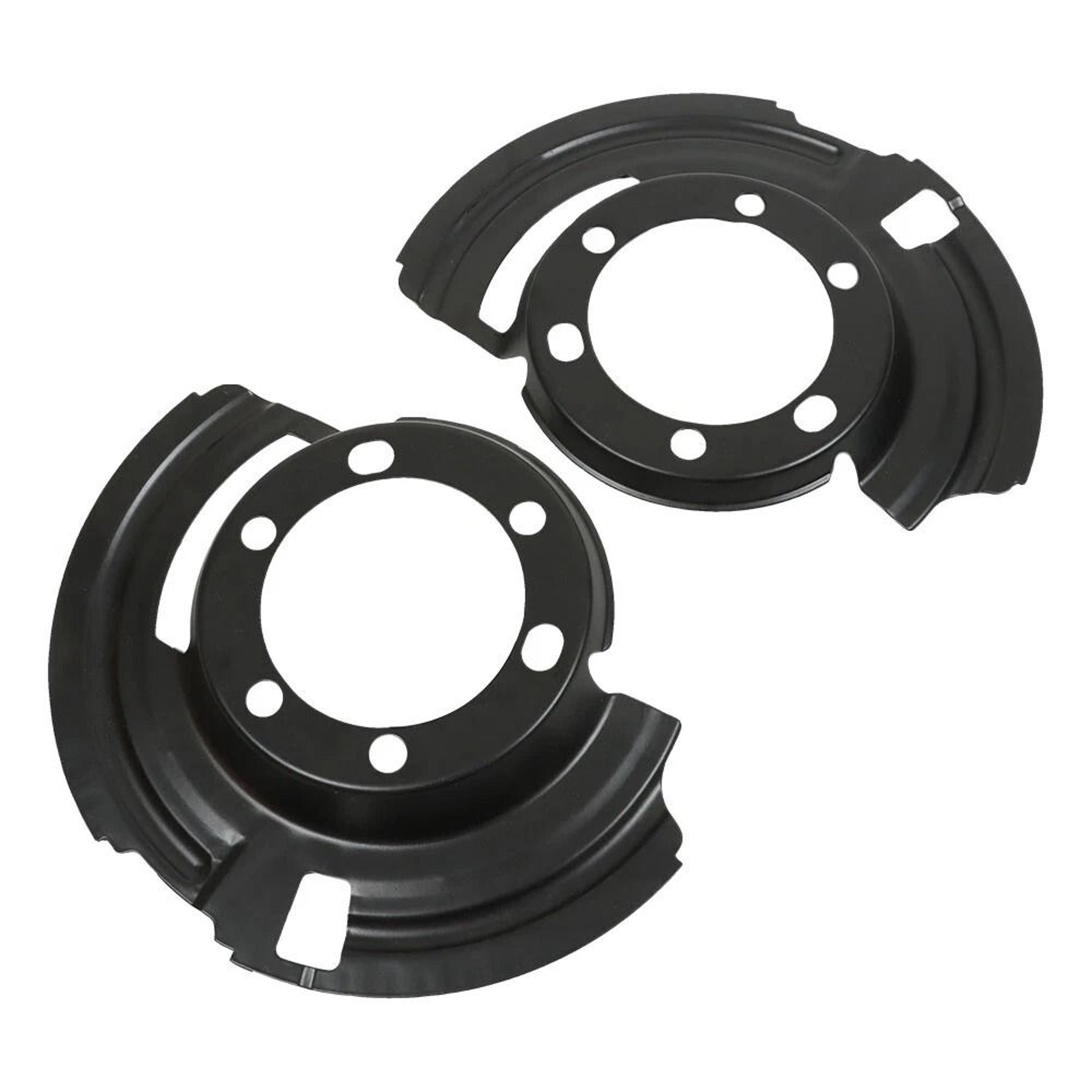 front jeep brake dust shield pair for cherokee xj wrangler yj tj grand cherokee zj