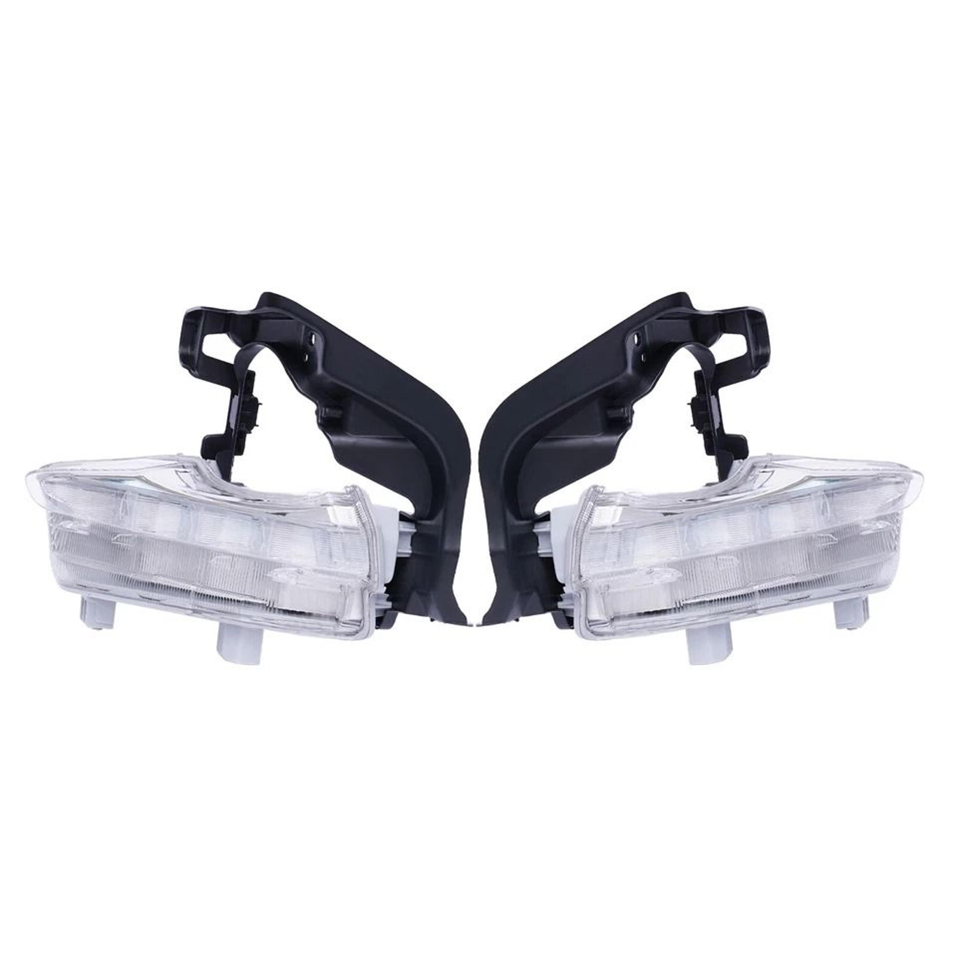premium toyota highlander led drl daytime running lights pair direct fit front led lights