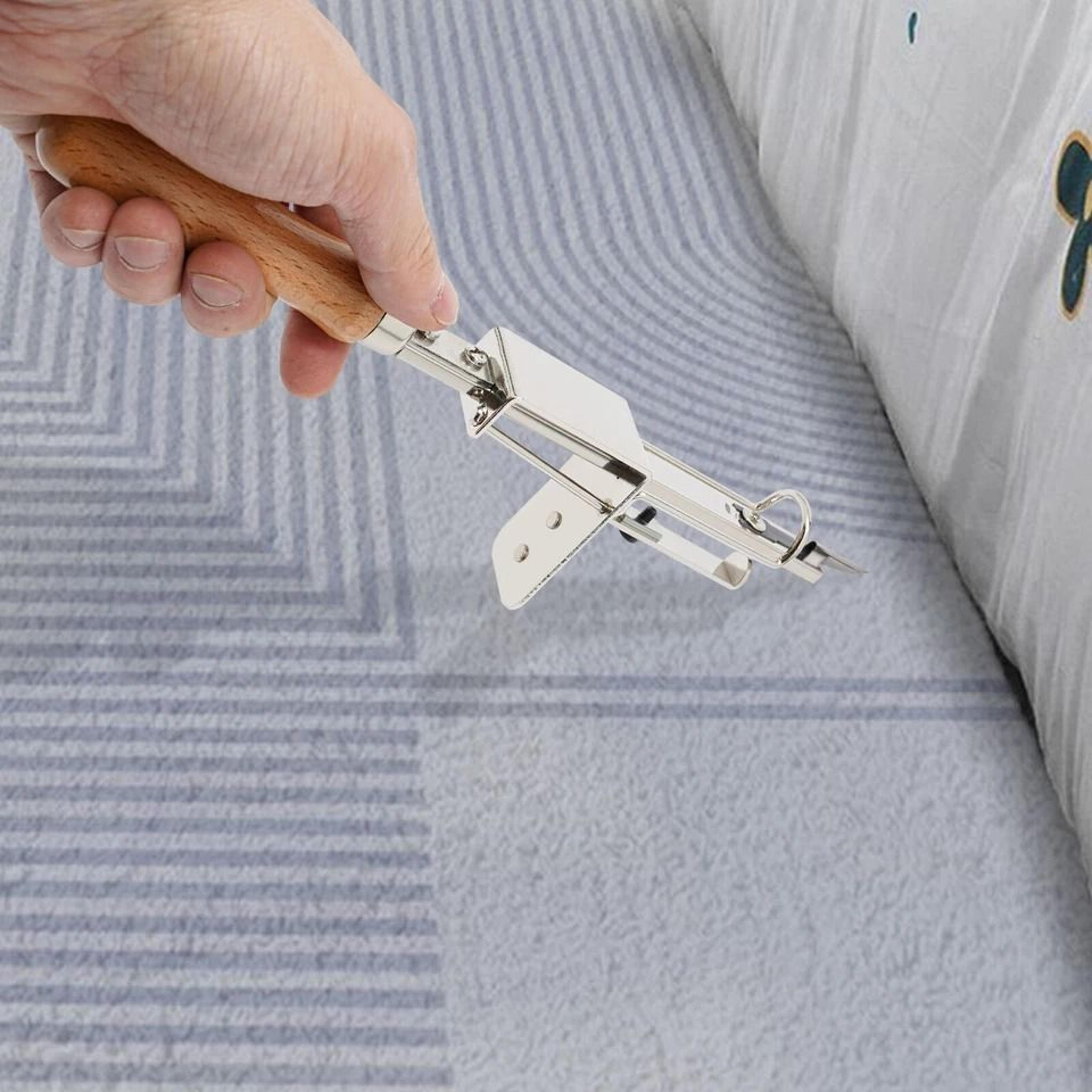 professional carpet tufting tool kit with adjustable height manual rug making tool