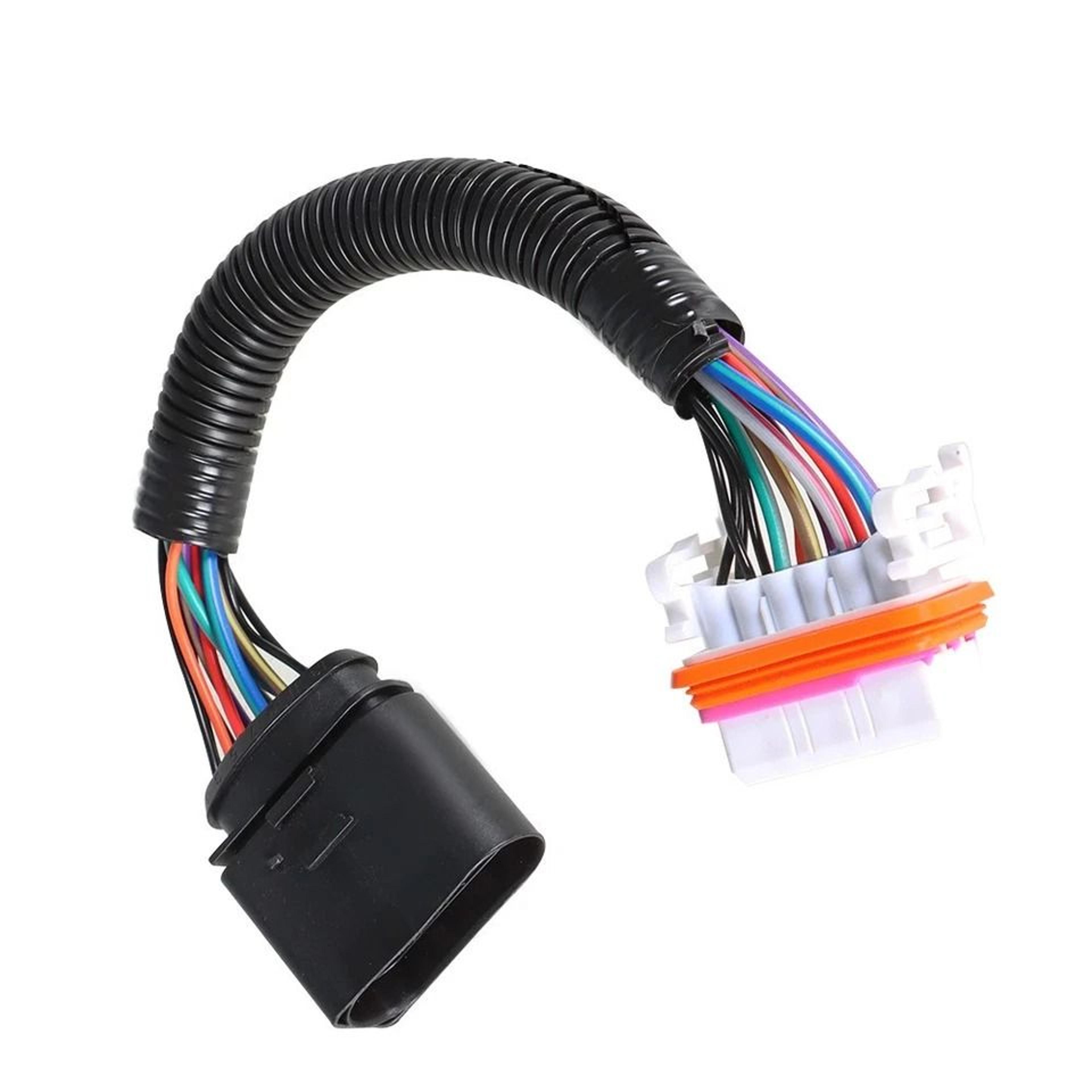 premium front headlight wiring harness front connector for porsche cayenne