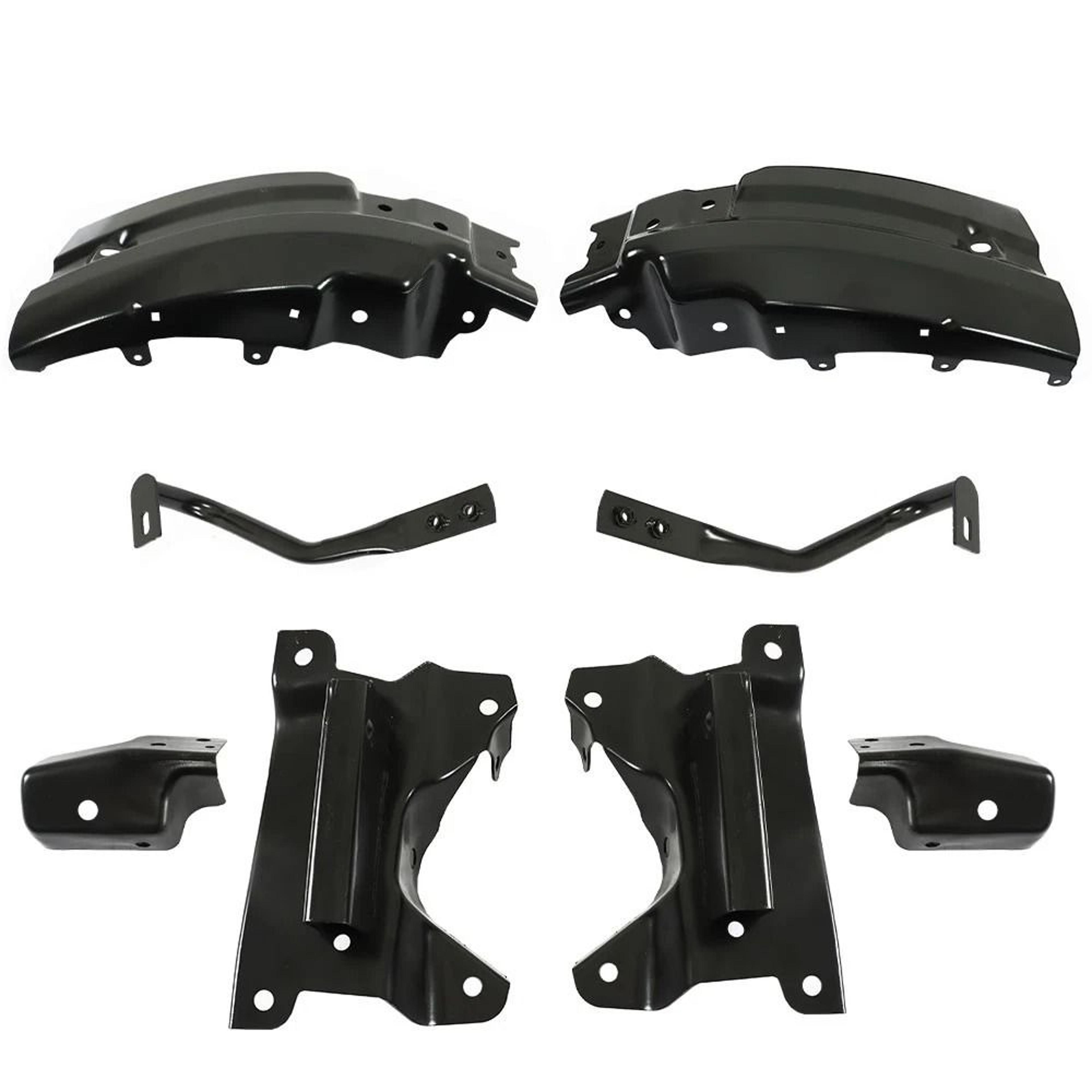 premium front bumper brace brackets kit for chevy silverado full bumper support bracket set