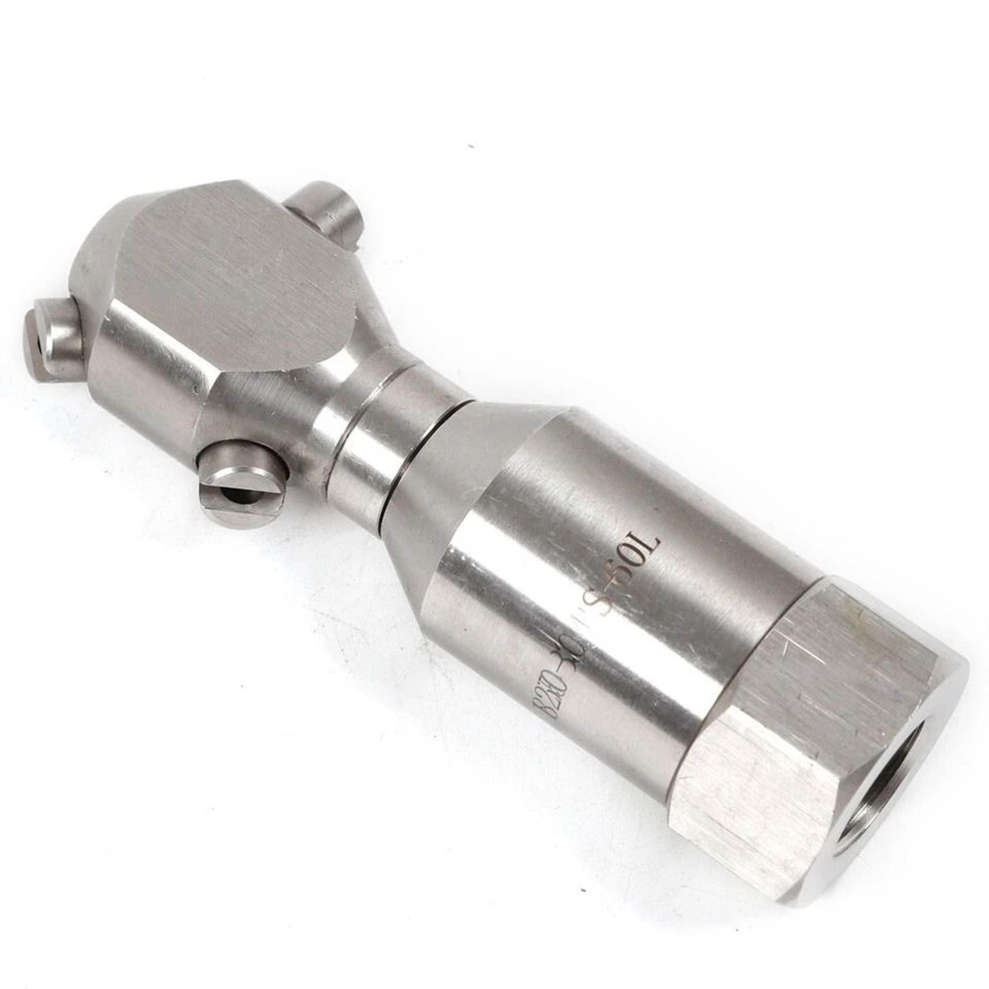 rotary pressure washer sewer jetter nozzle for drain & pipe cleaning