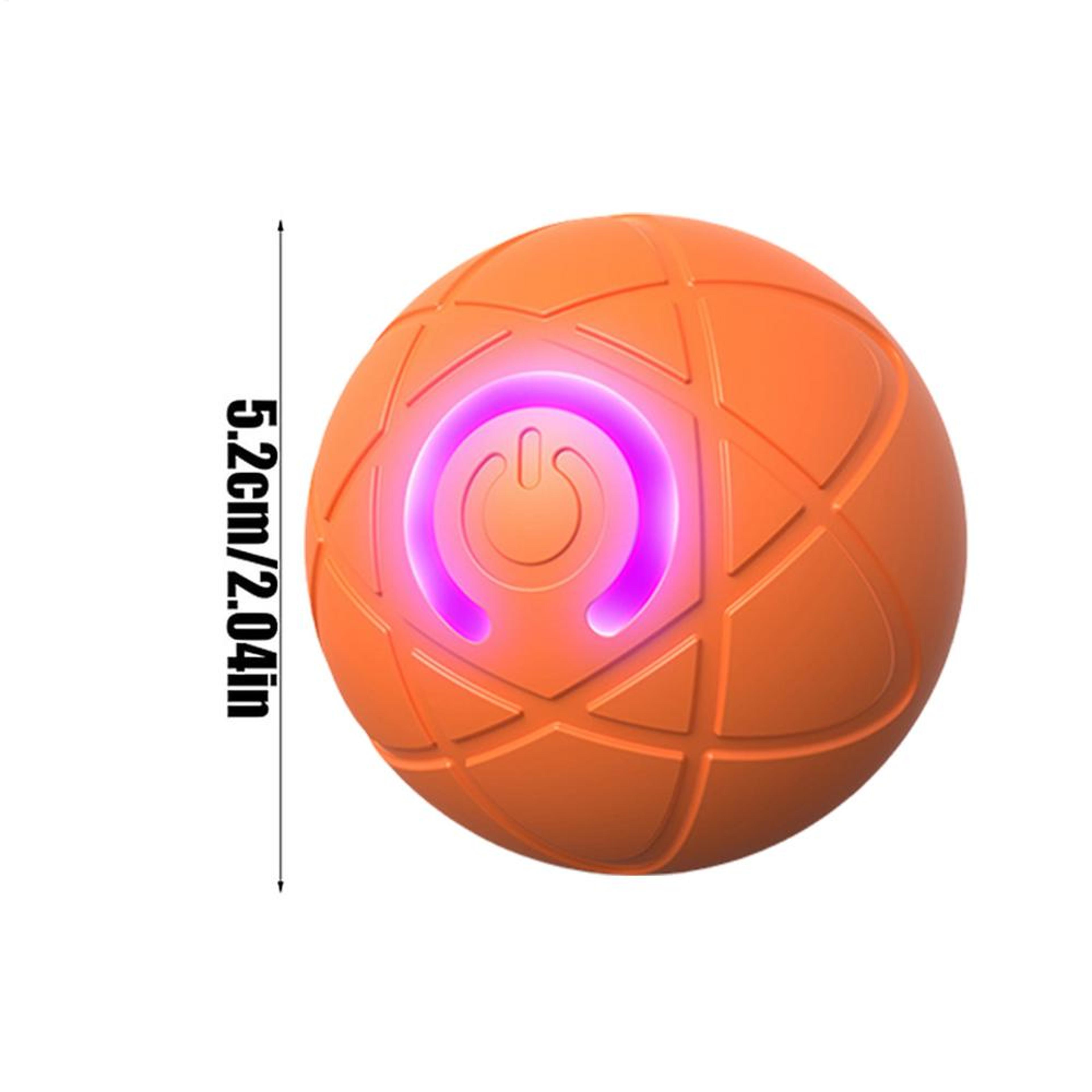 vibrating active rolling ball for dogs, automatic rolling ball toy, usb rechargeable interactive dog for puppy