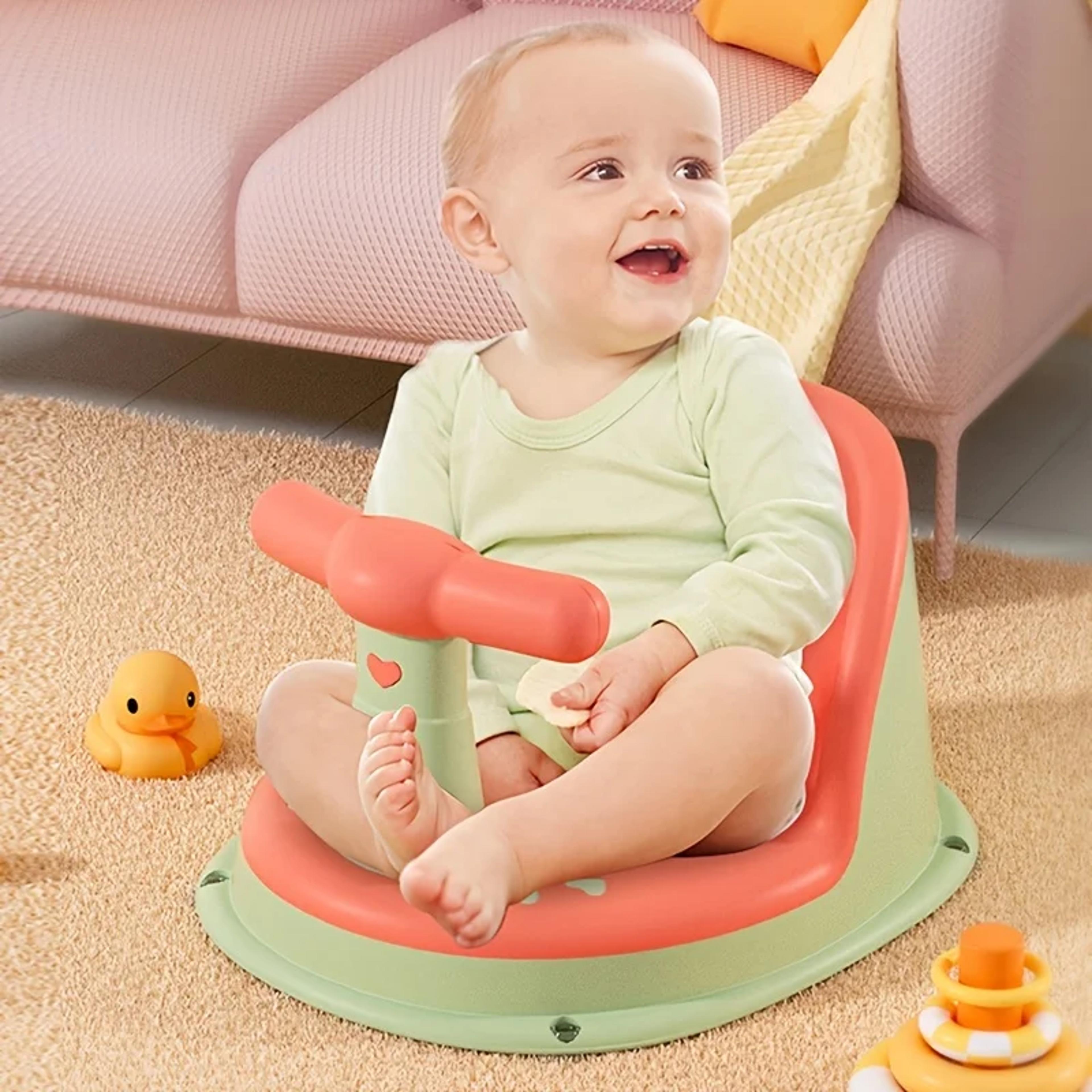 infant bath tub seat, newborn shower chair, sitting and lying bath stool for baby