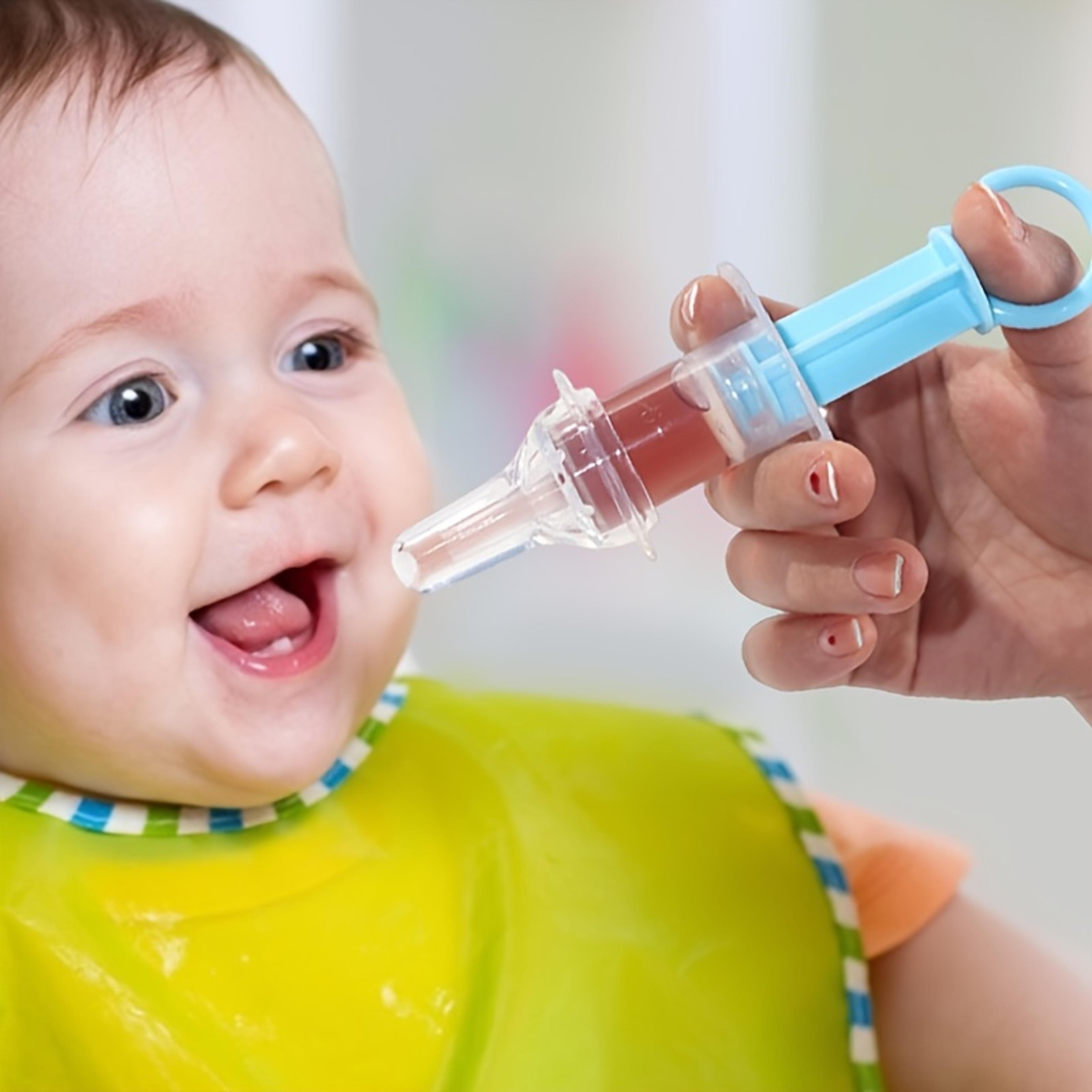 anti-choking silicone needle feeder, baby liquid medicine dispenser, baby pacifier feeder, water feeder with 20ml