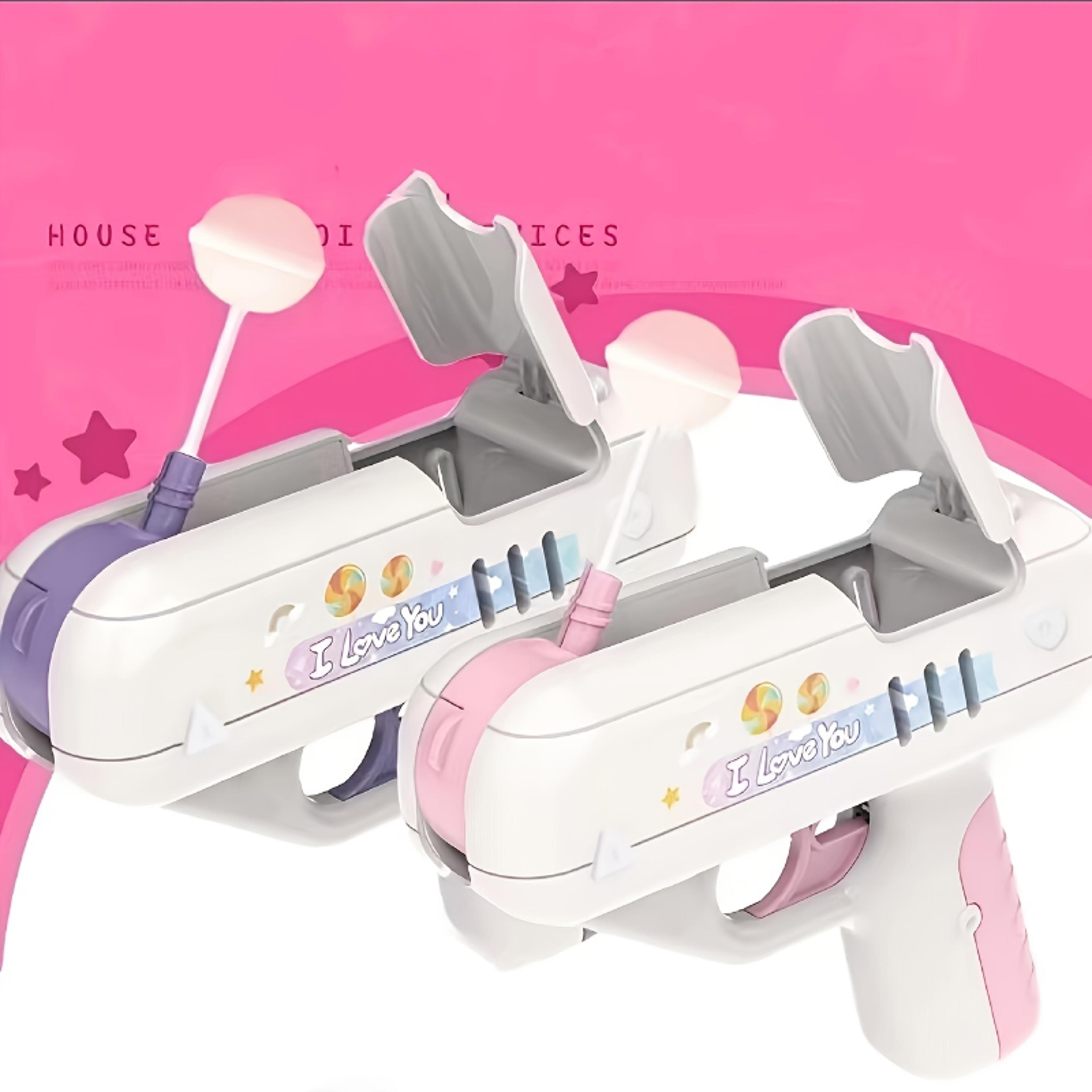 creative lollipop gun, love surprise toy, fun gift for boyfriend, girlfriend, & kids