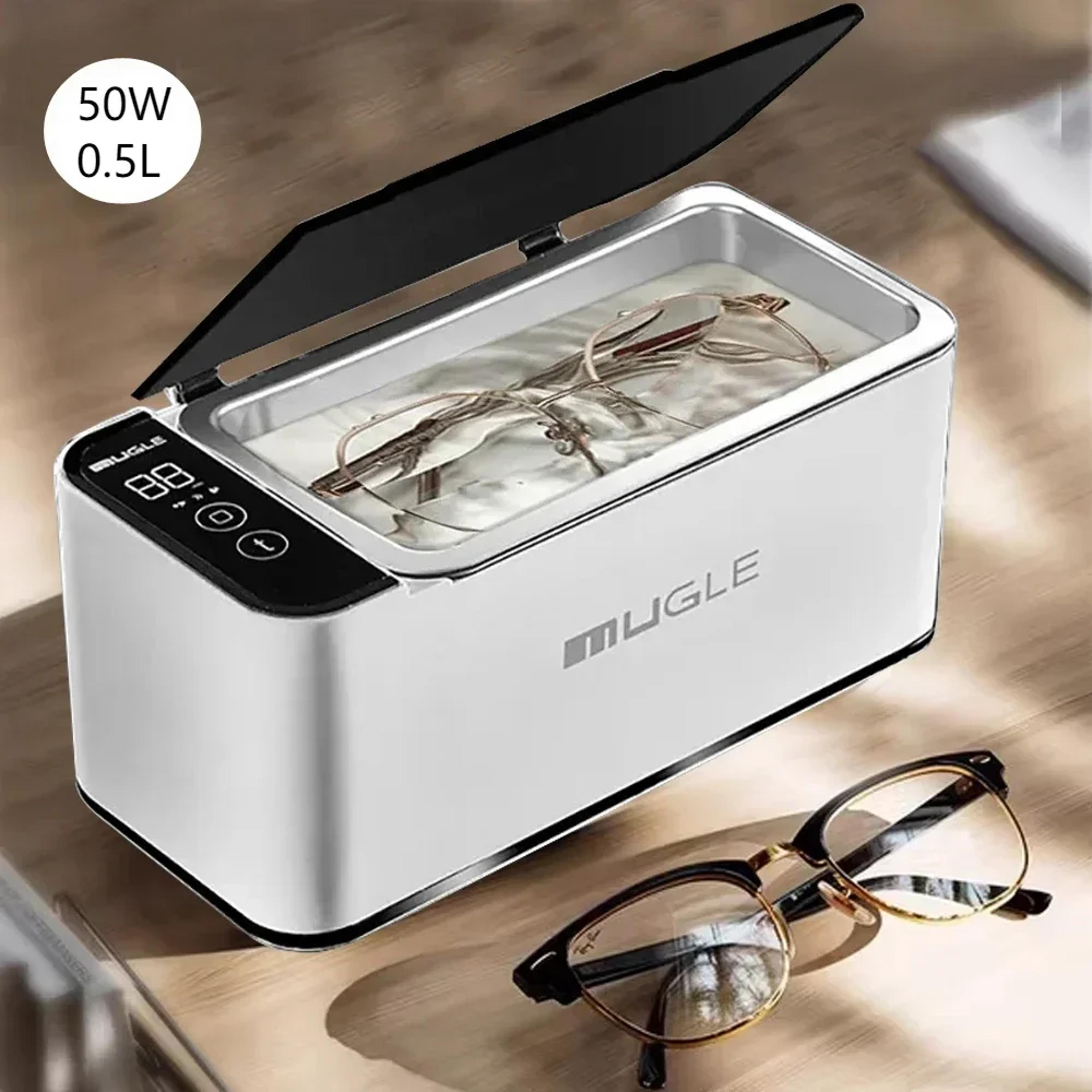 powerful 50w ultrasonic cleaner for jewelry and glasses