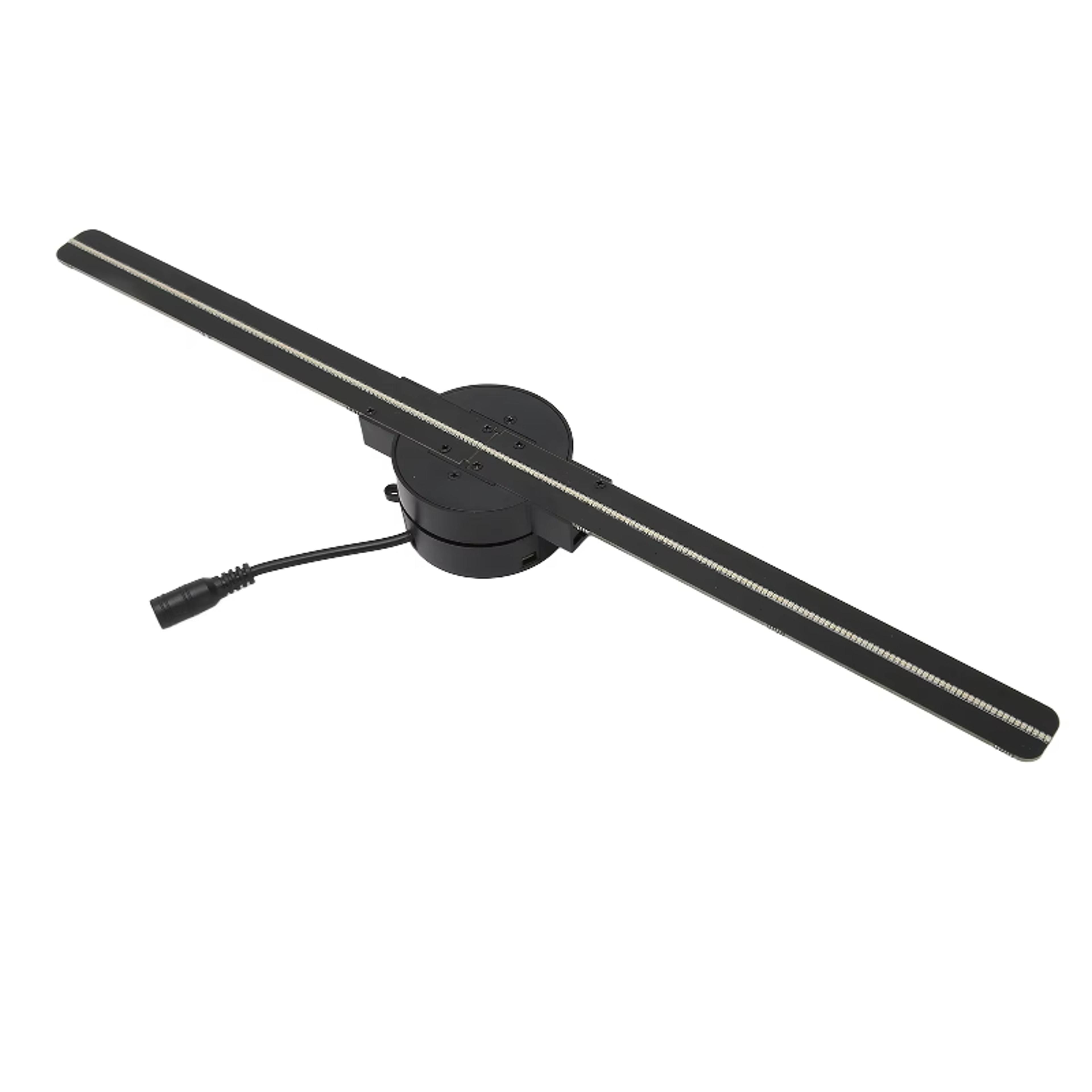hologram fan holographic projector advertising display light for stores, bars, parties, and events