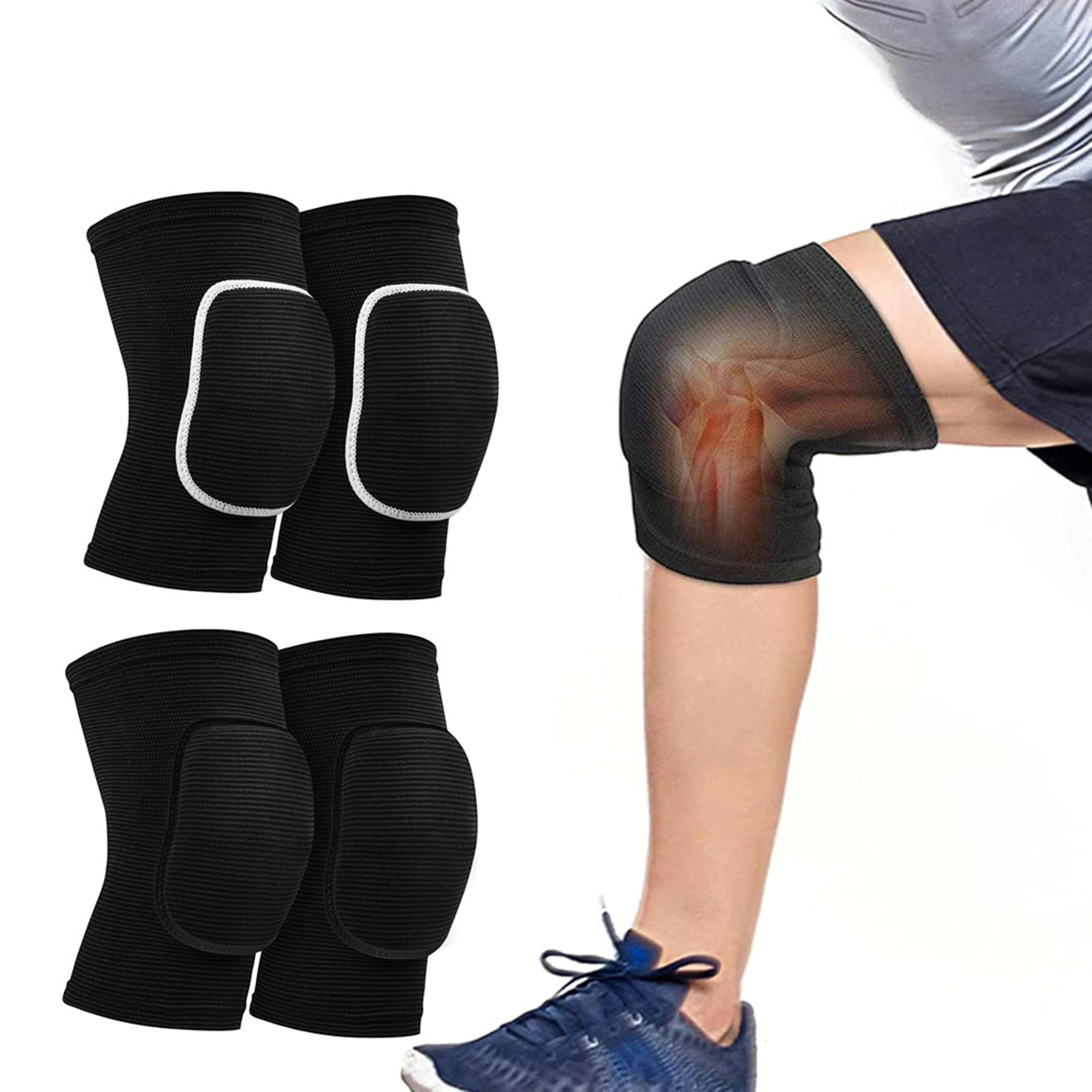protective sports knee pads with knee brace support for men women and kids