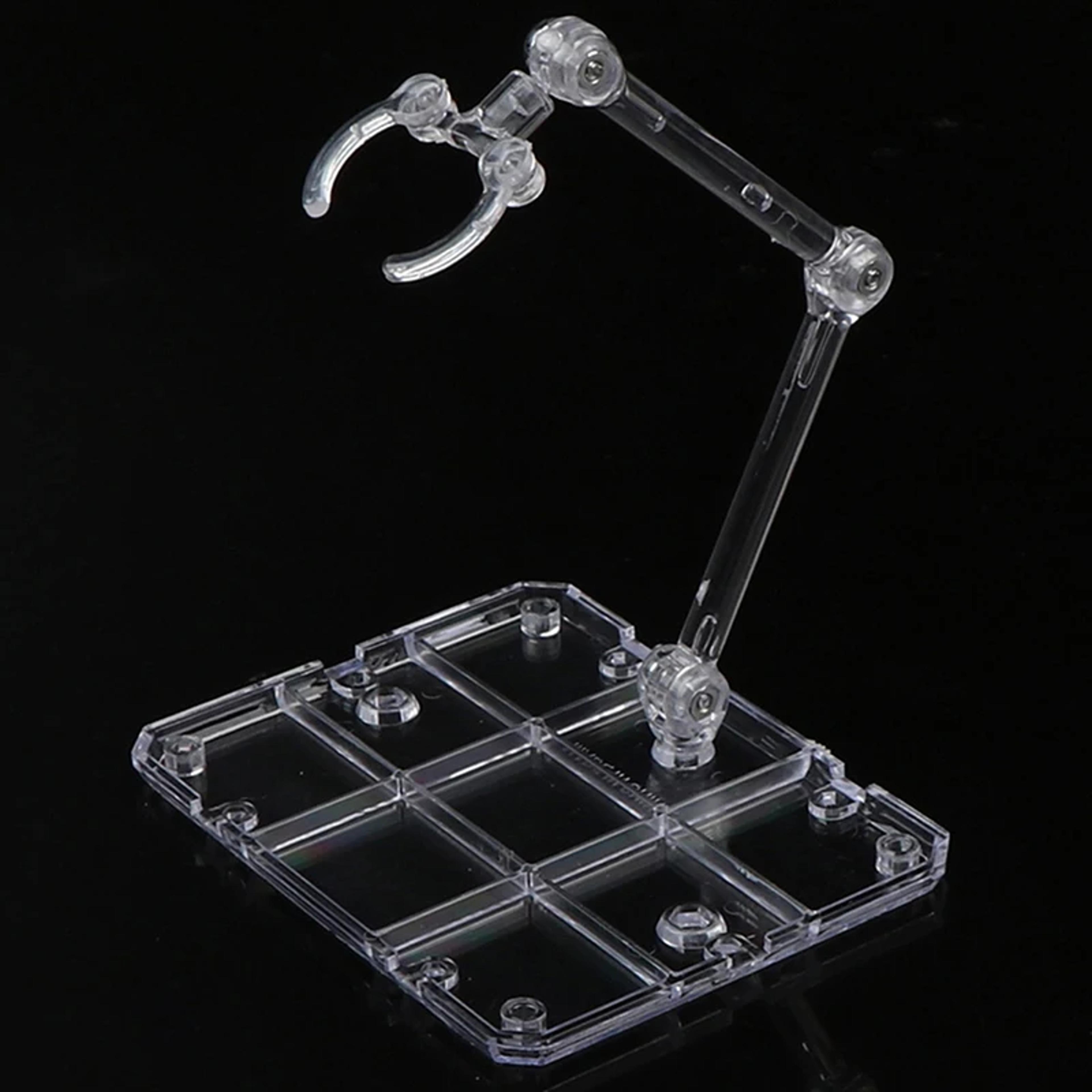 clear display stand for gundam models - action base for toy figures