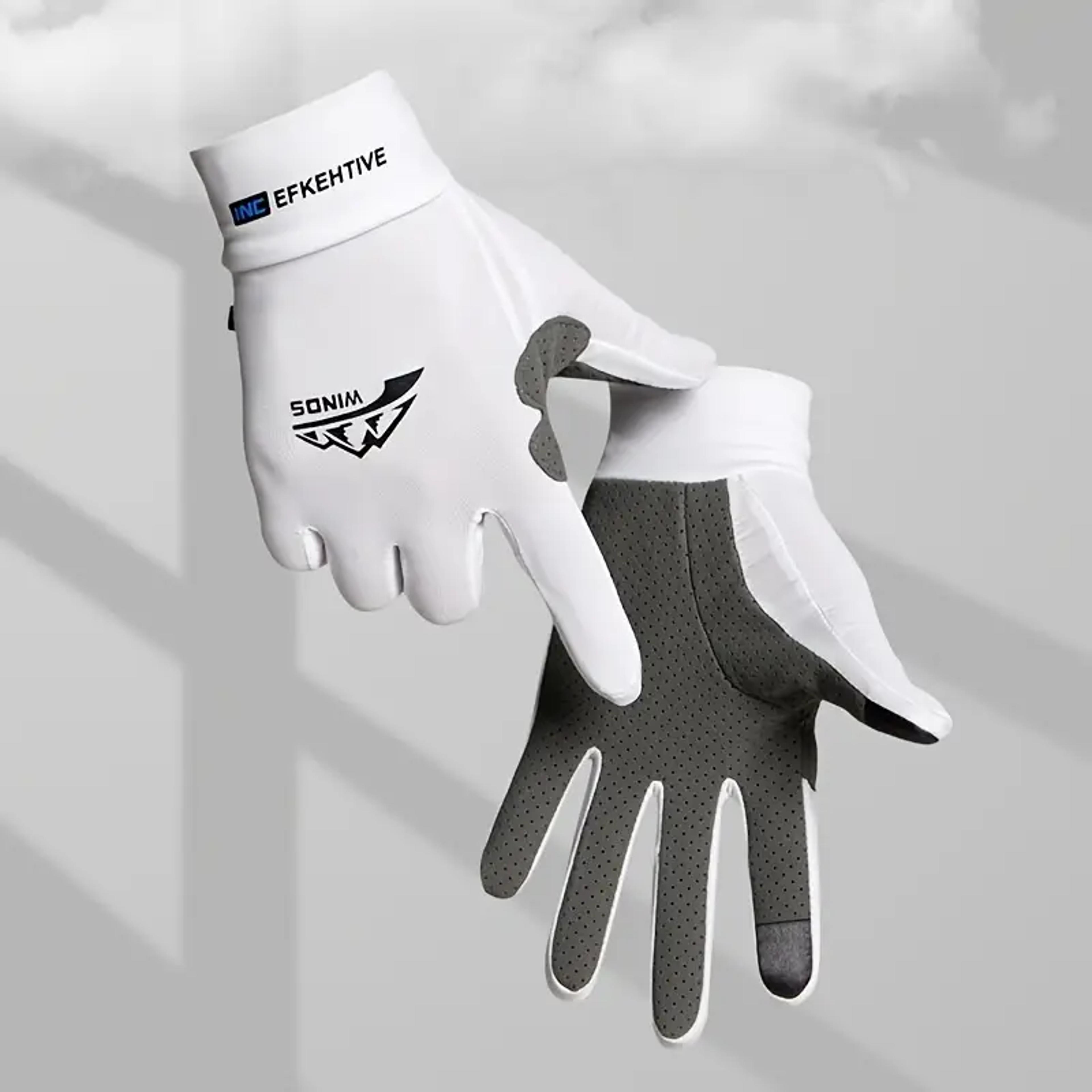 breathable ice silk full finger gloves – anti-slip sunscreen cycling & driving gloves