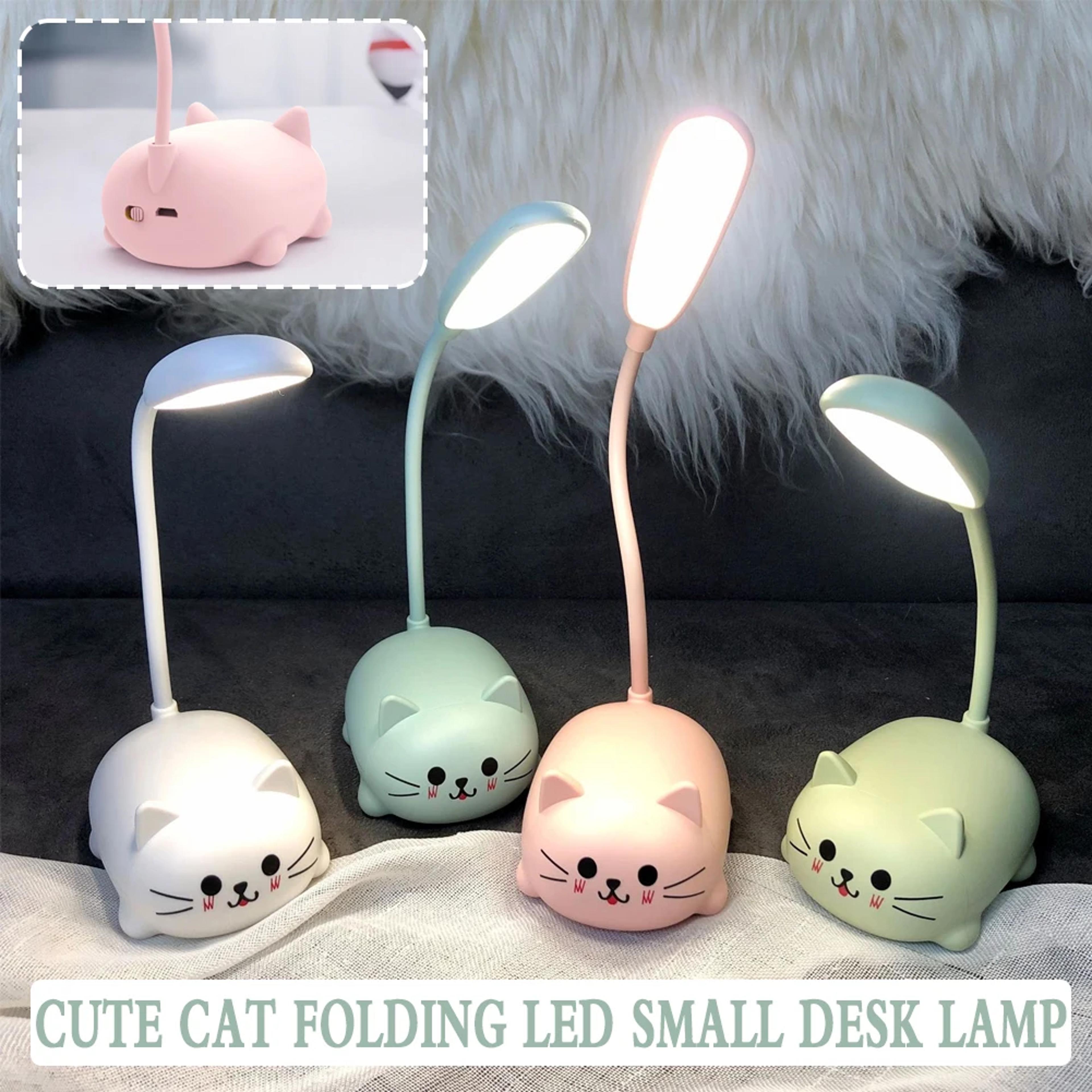 cute pet pig night light – usb charging led table lamp for kids, study, and bedside decor