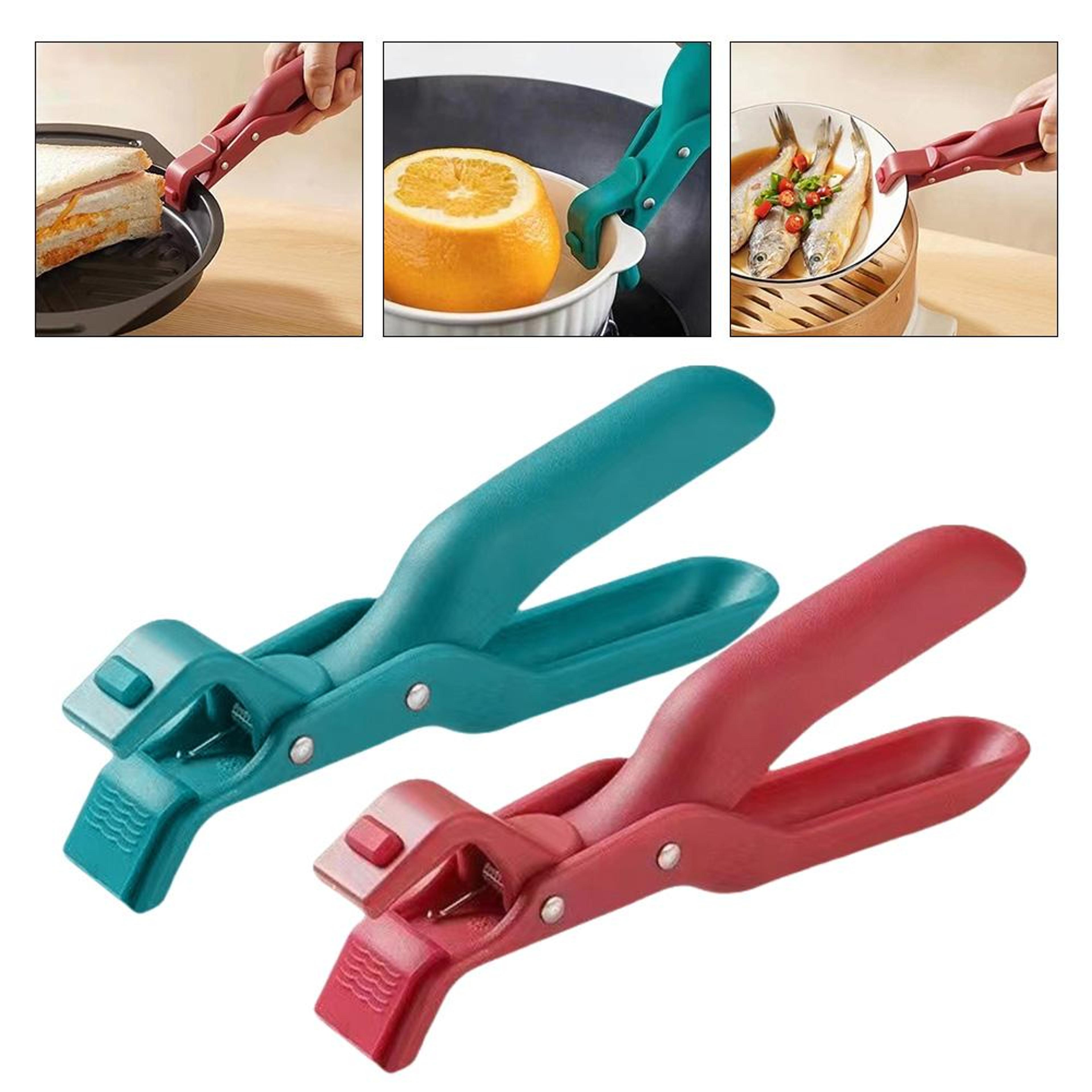 anti-scalding plate gripper tongs for hot plates & bowls