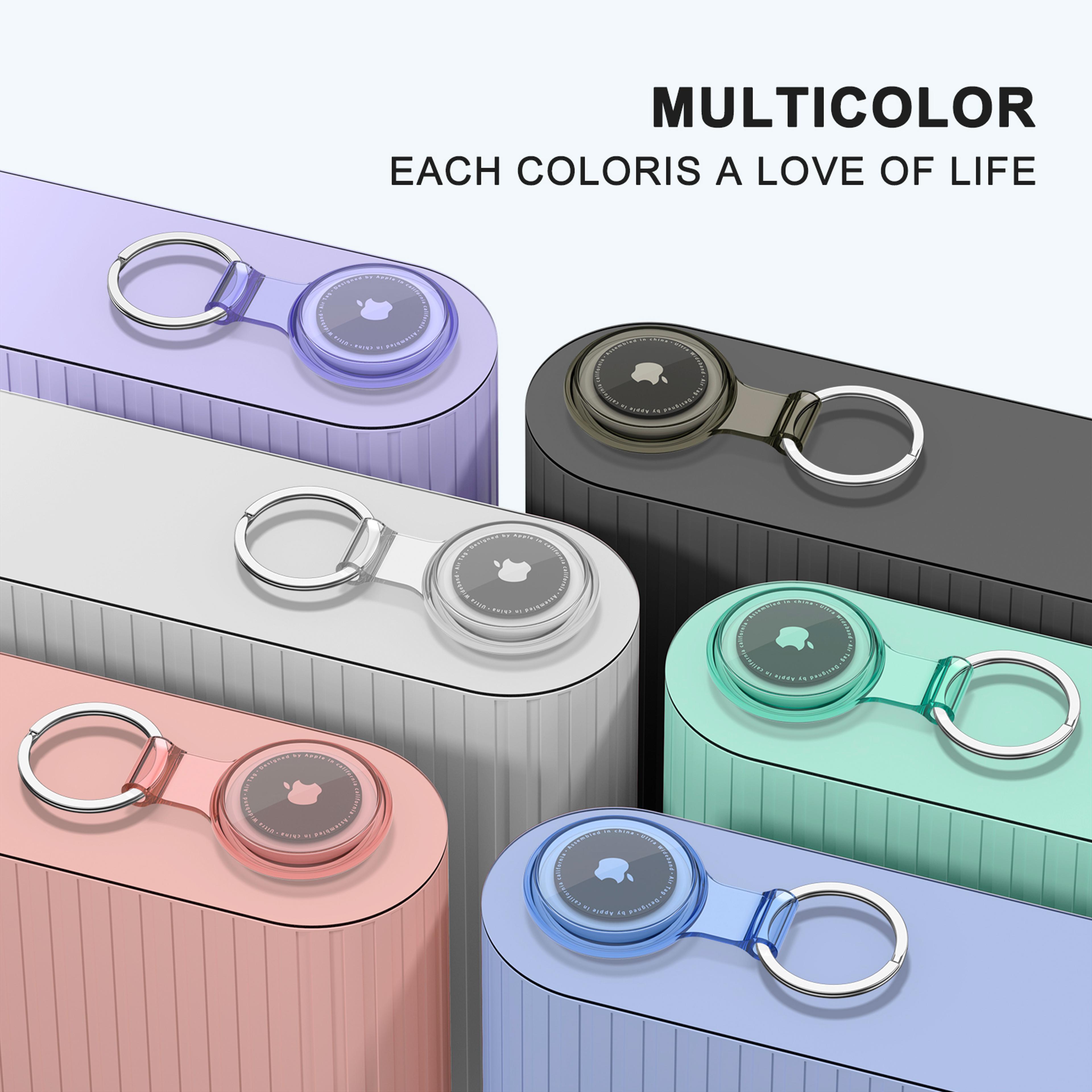 waterproof anti-lost keychain holder tpu case for apple airtag