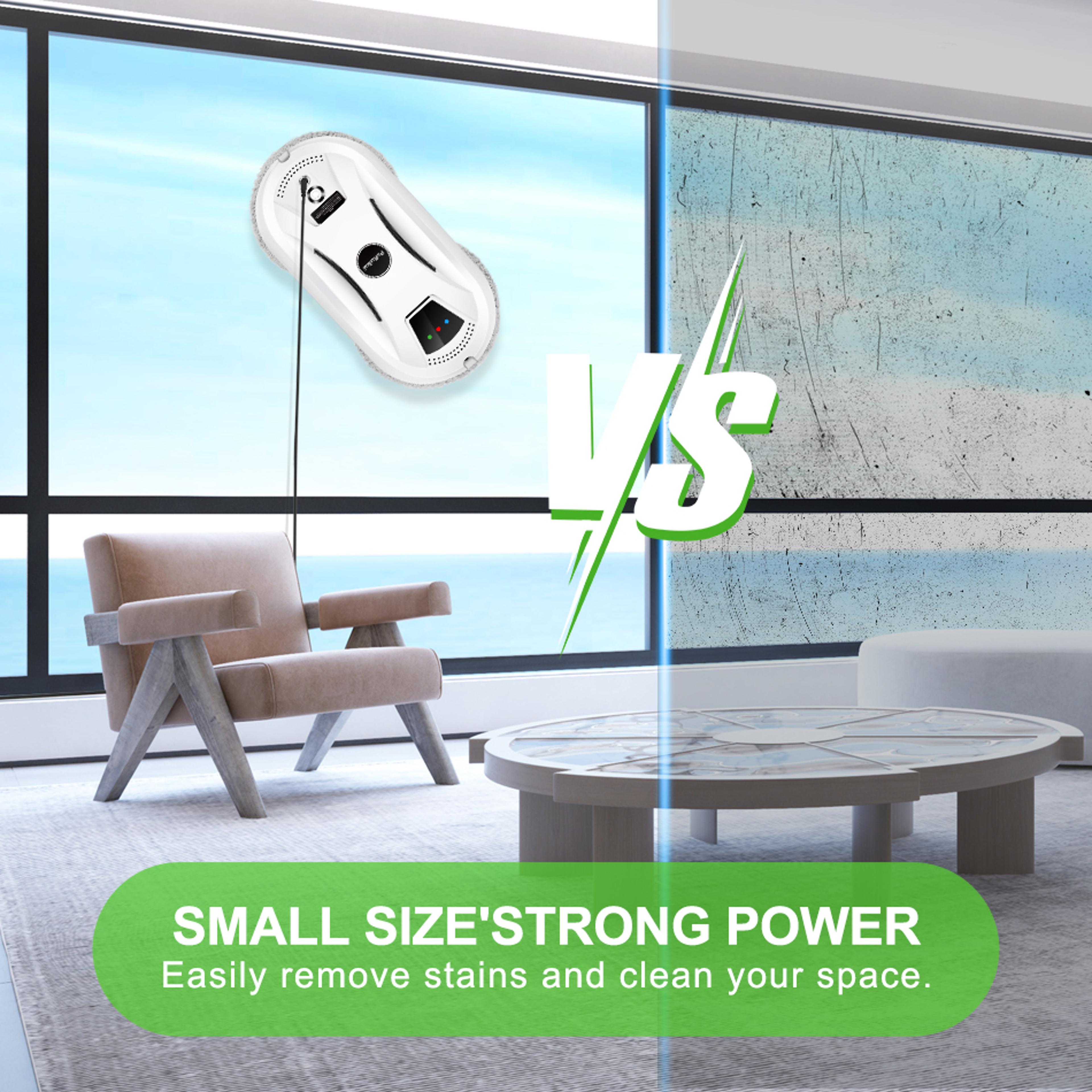 puruikai ultra thin window cleaning robot with remote control – smart glass cleaner for home