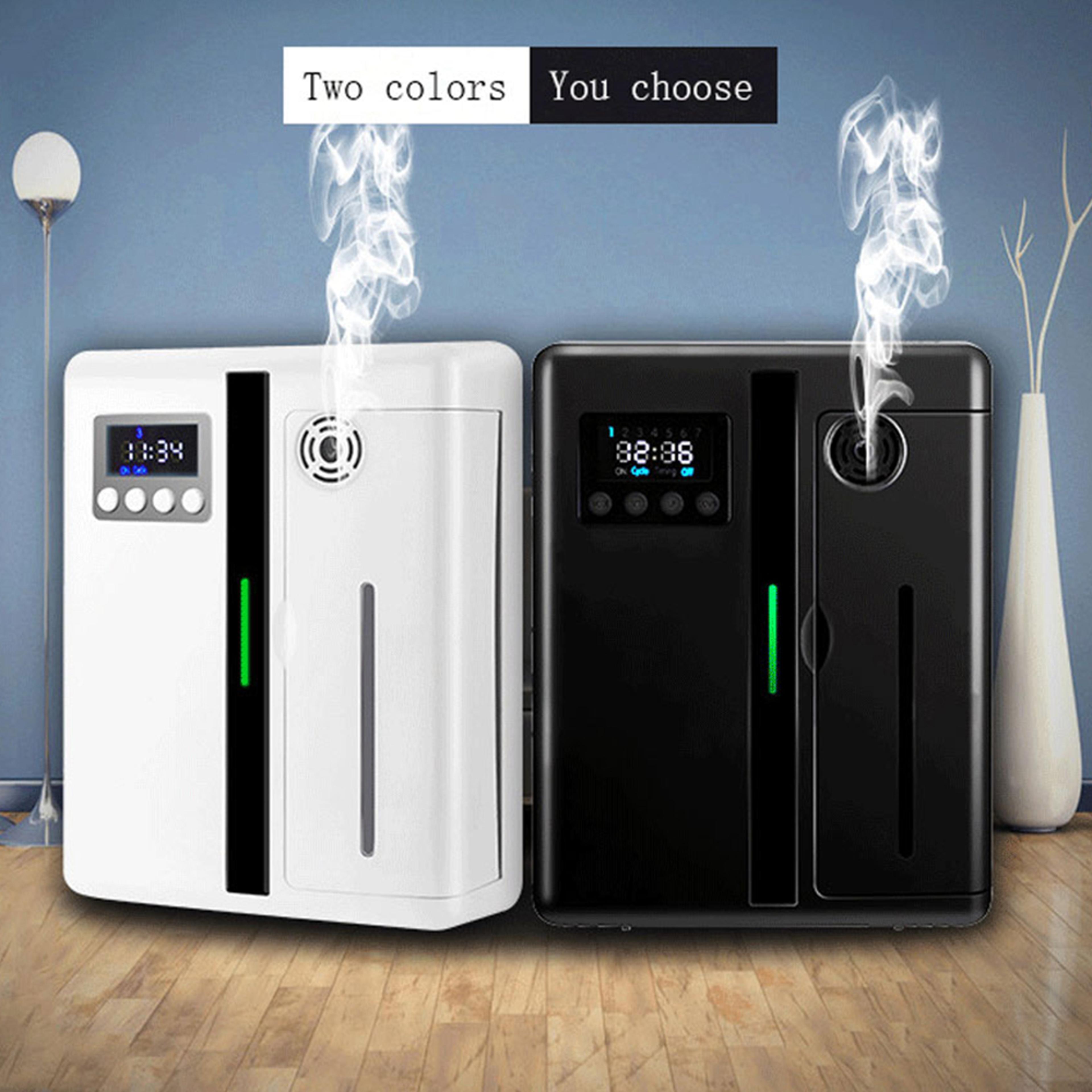 wall mounted aroma diffuser with fan for large areas - scent machine for hotel lobby & home fragrance