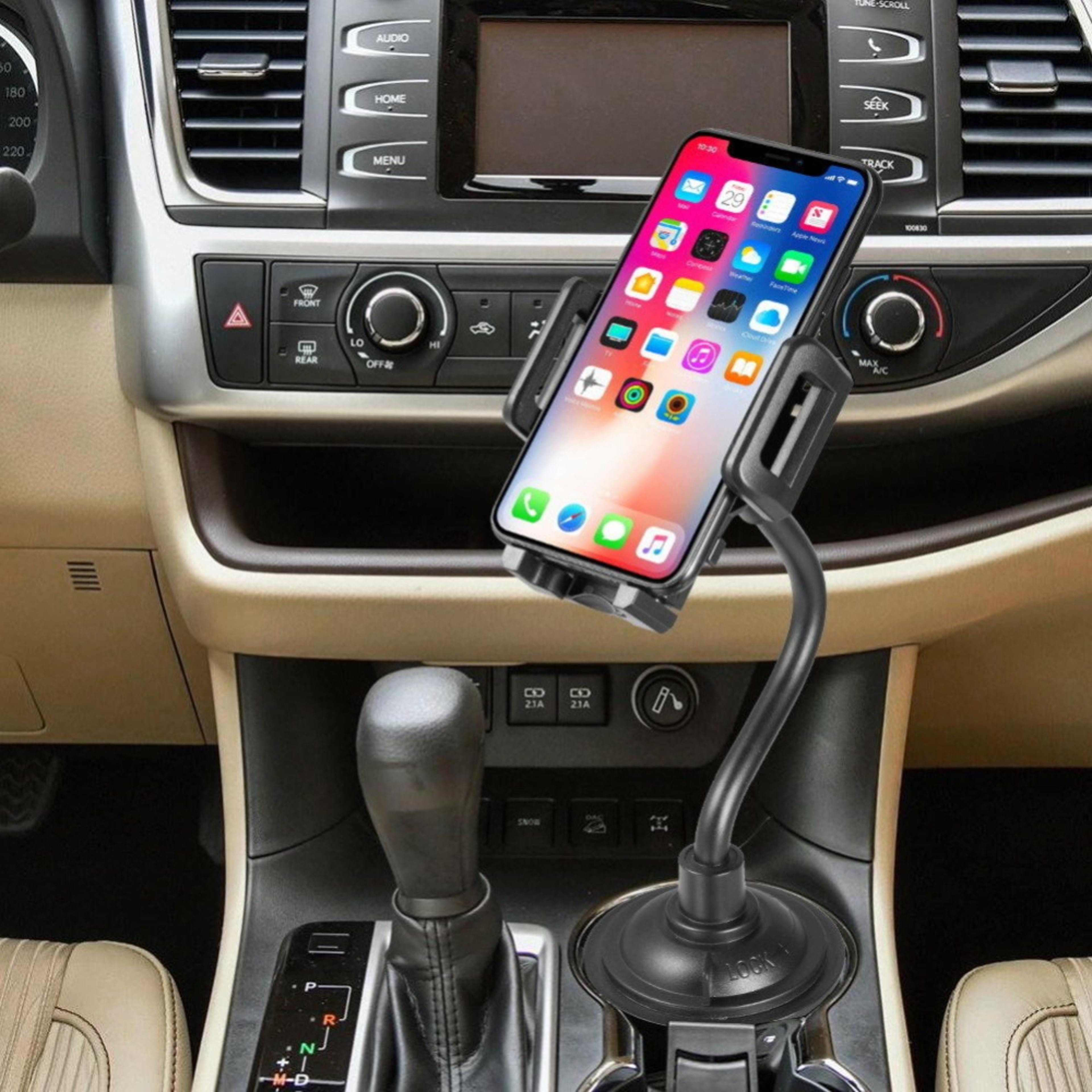 smartphone mobile phone accessories, universal car telephone stand cup holder mount