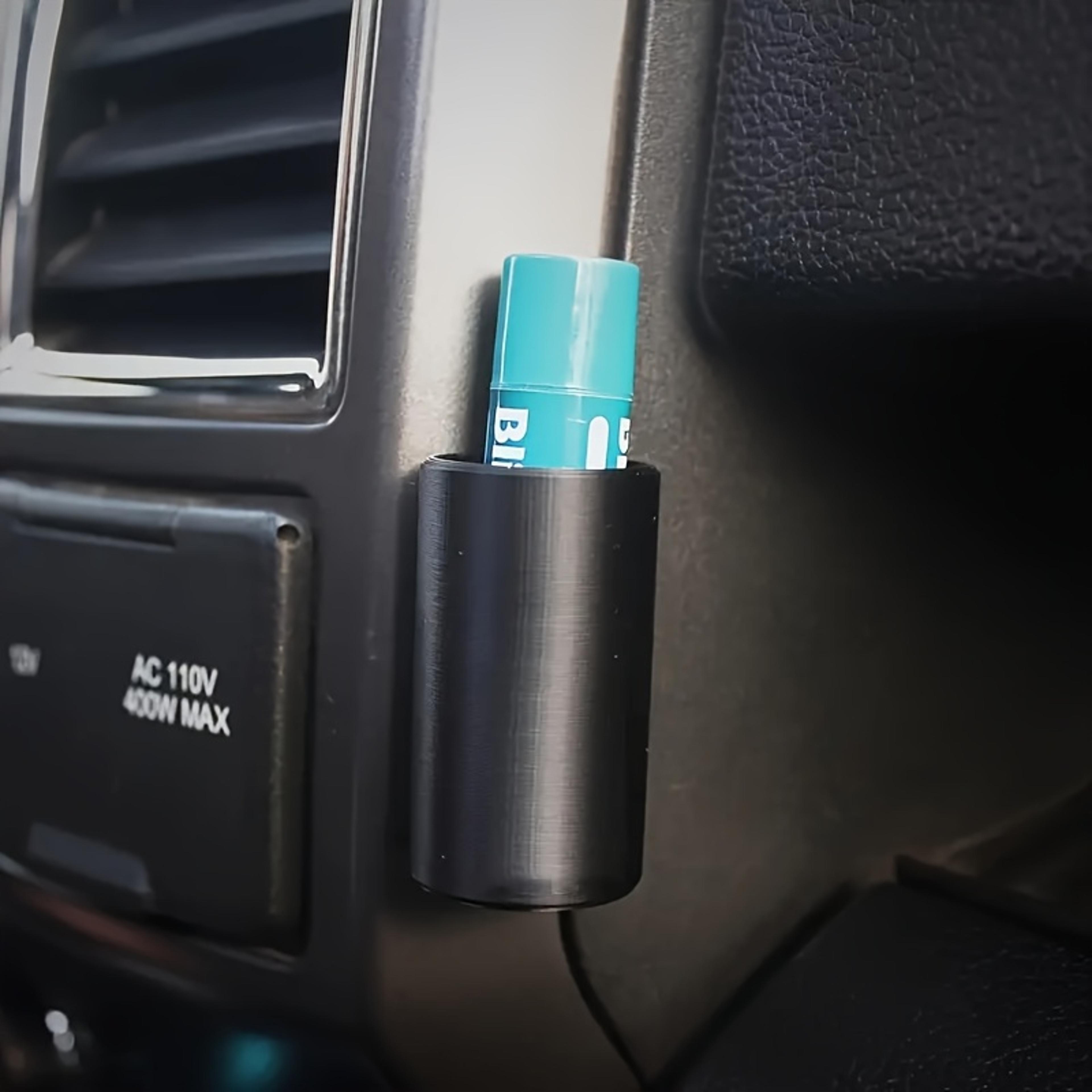 portable silicone car lipstick holder - small item organizer for cosmetics & accessories with practical hook design