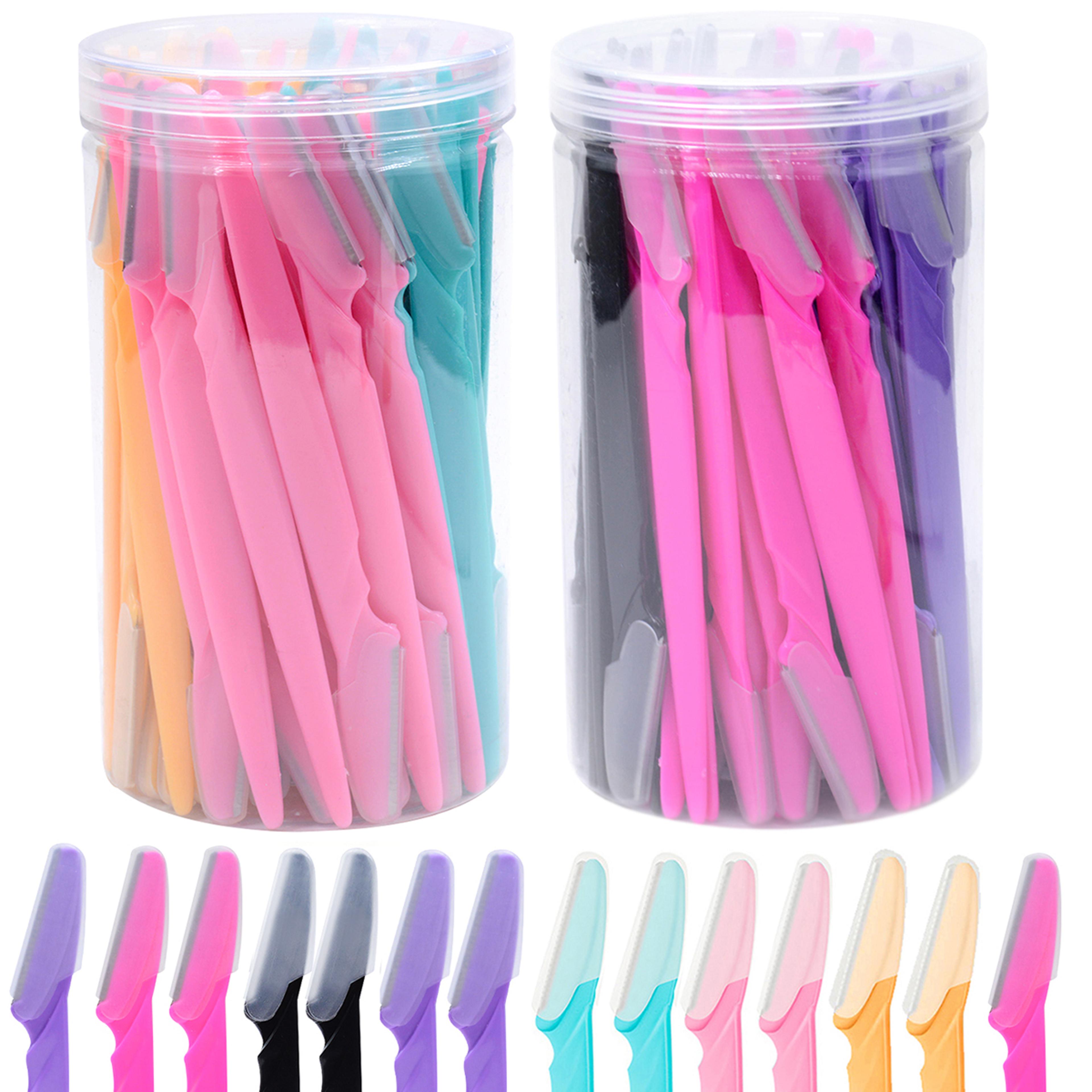 eyebrow razors with case safe hair removal & trimming tool