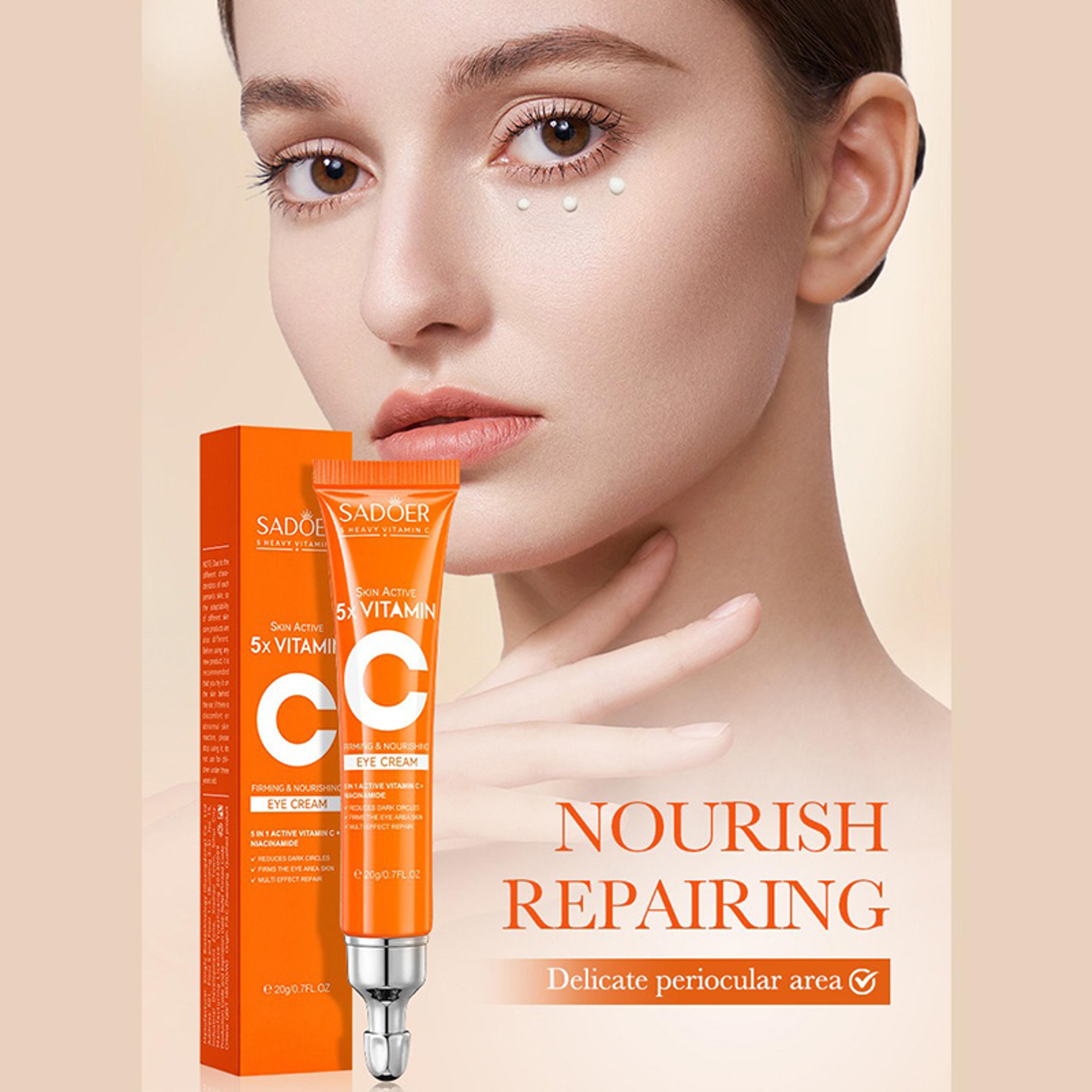 fast-acting eye cream anti-wrinkle, firming, puffiness & dark circle removal