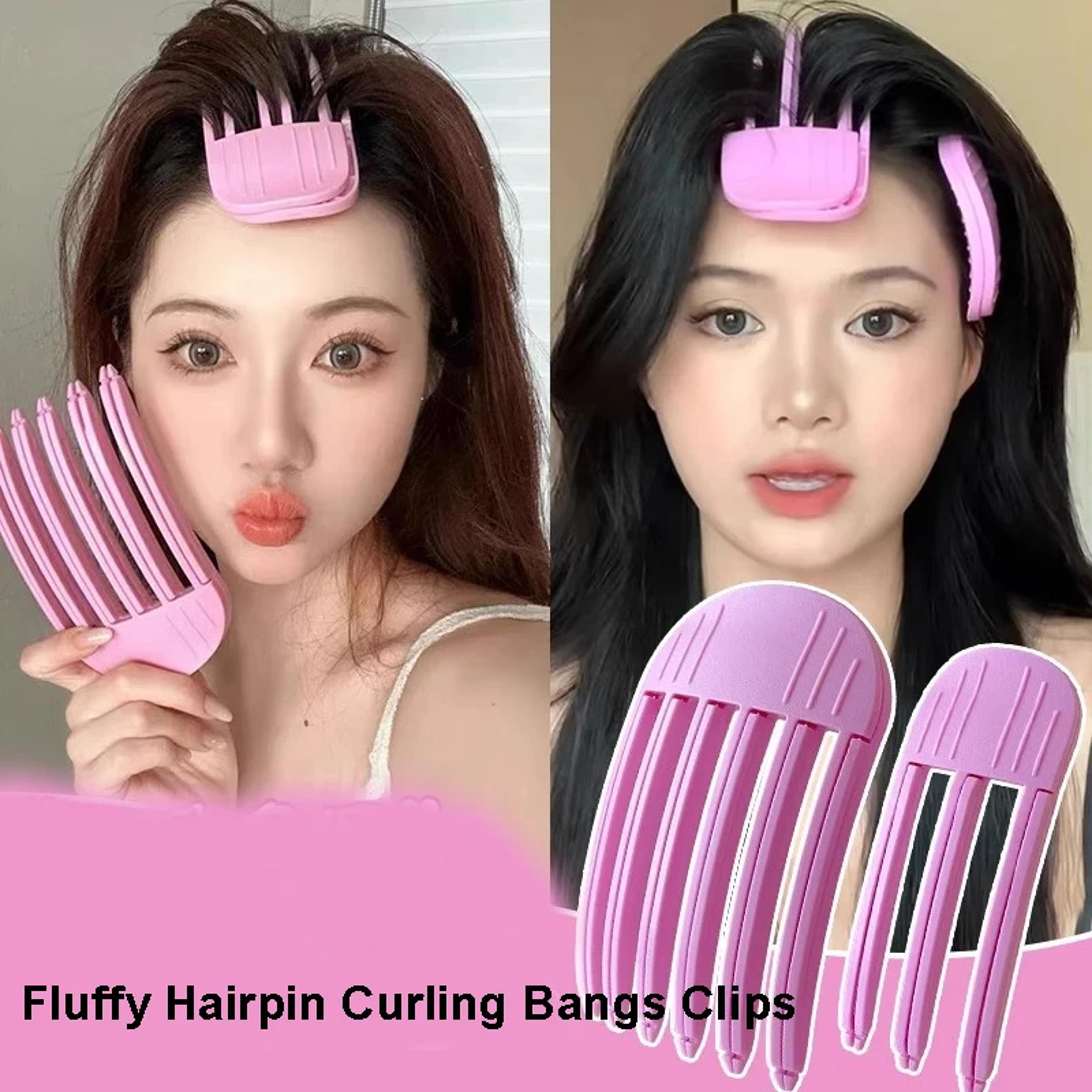 volumizing hair clips set for women – fluffy curling hairpin for roots & bangs fix