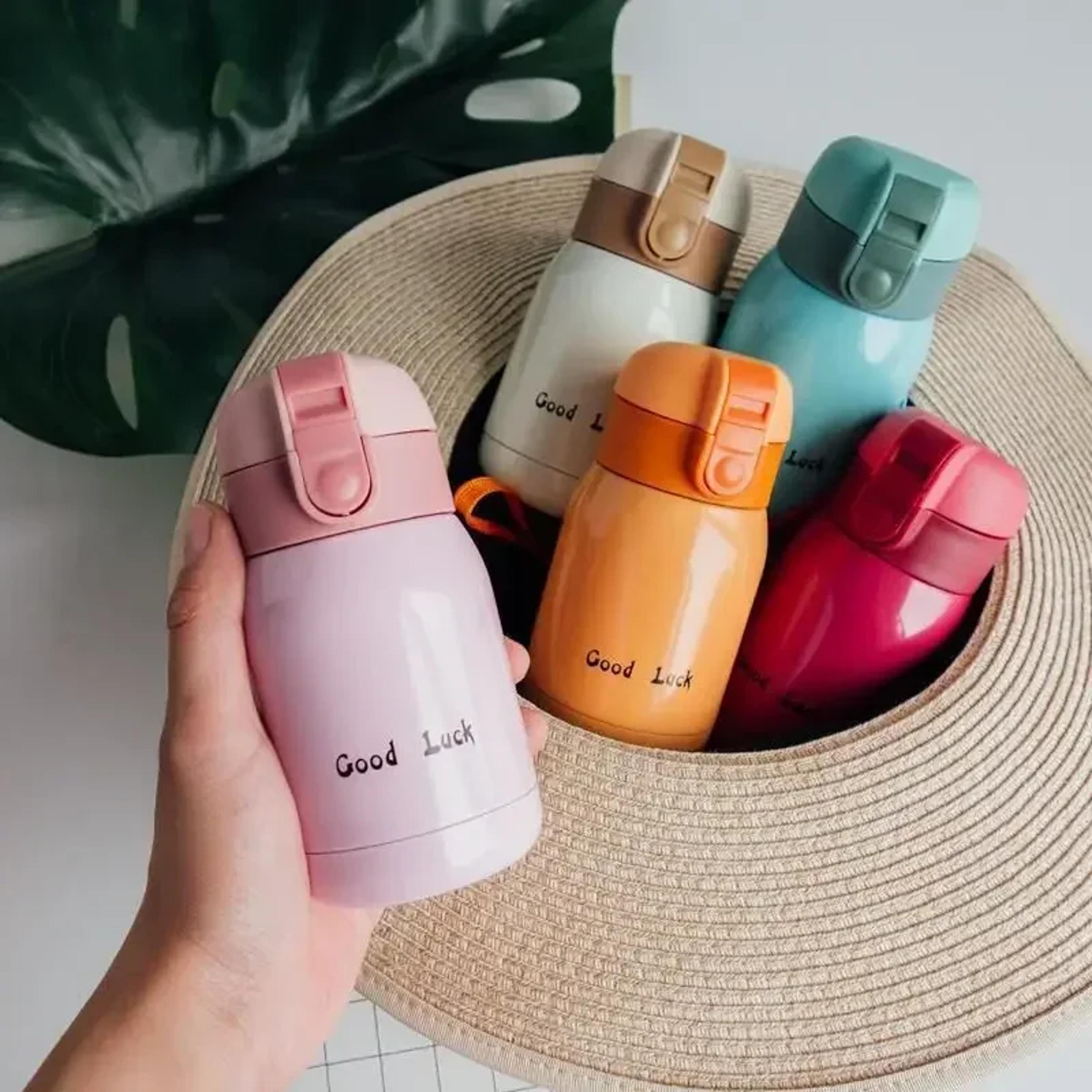 mini stainless steel thermos cup insulated coffee mug, pocket flask, perfect gift for kids