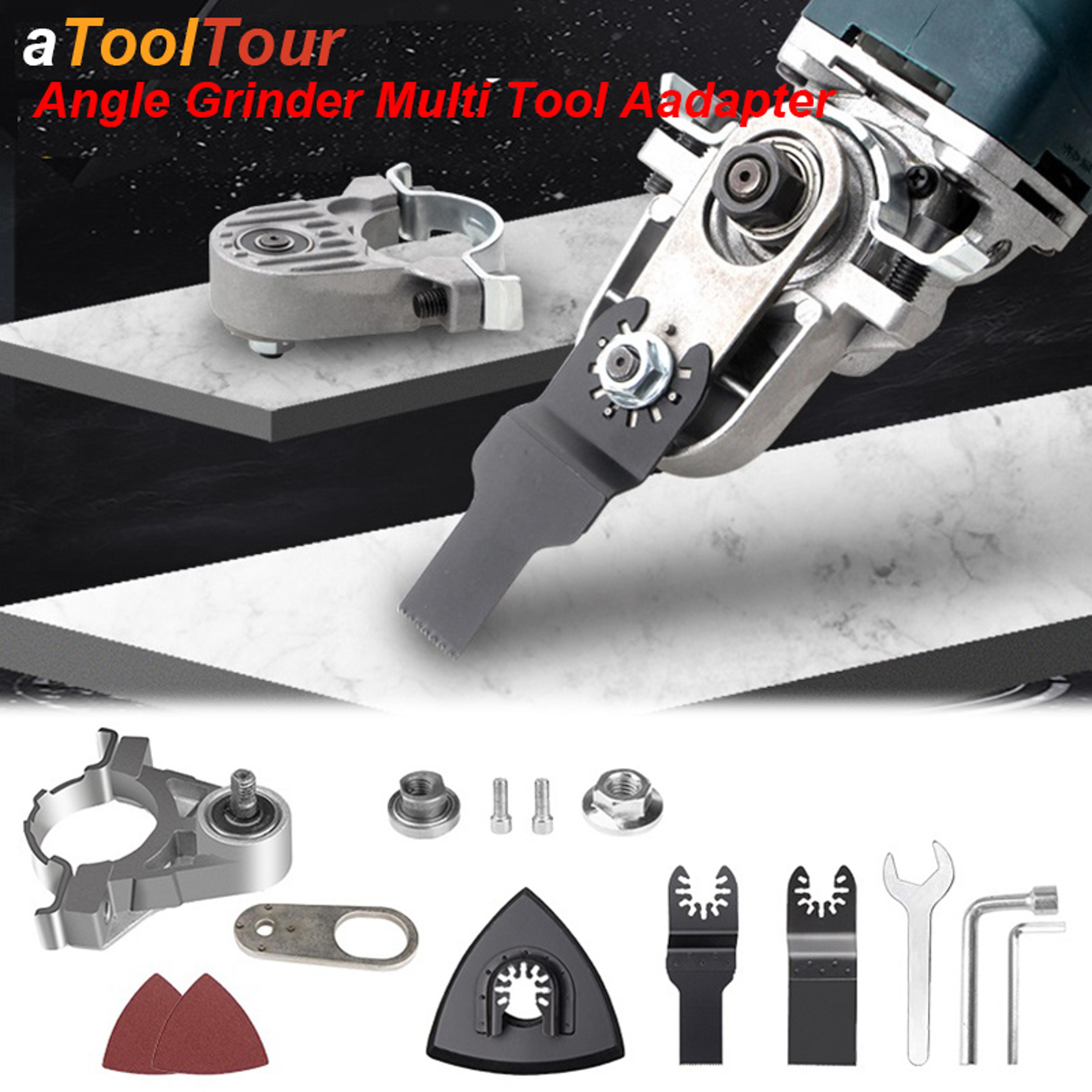 multifunctional angle grinder attachment converter - oscillate saw blade adapter, compatible for power tools