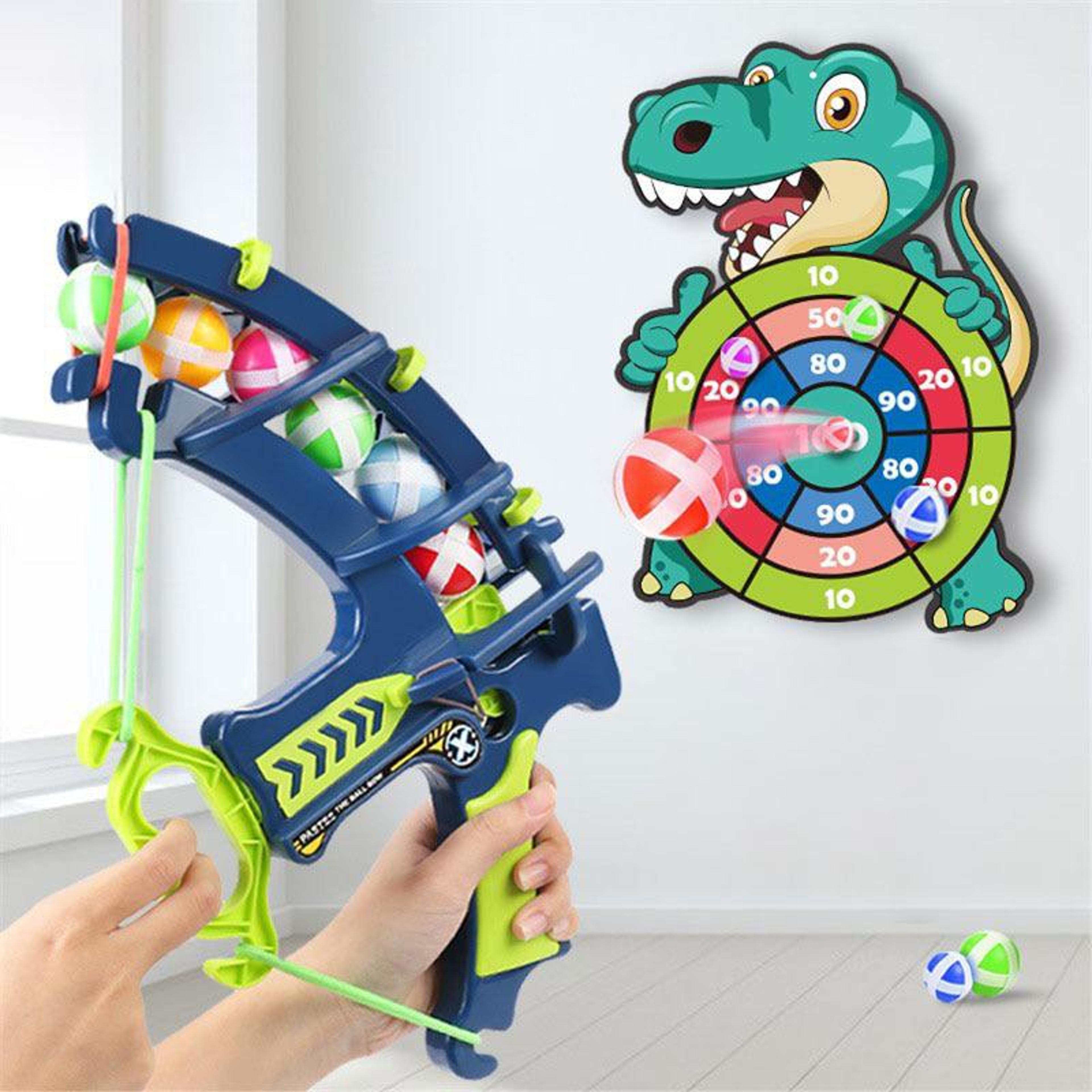 montessori slingshot dartboard game for kids fun & educational outdoor toy for children learning & play