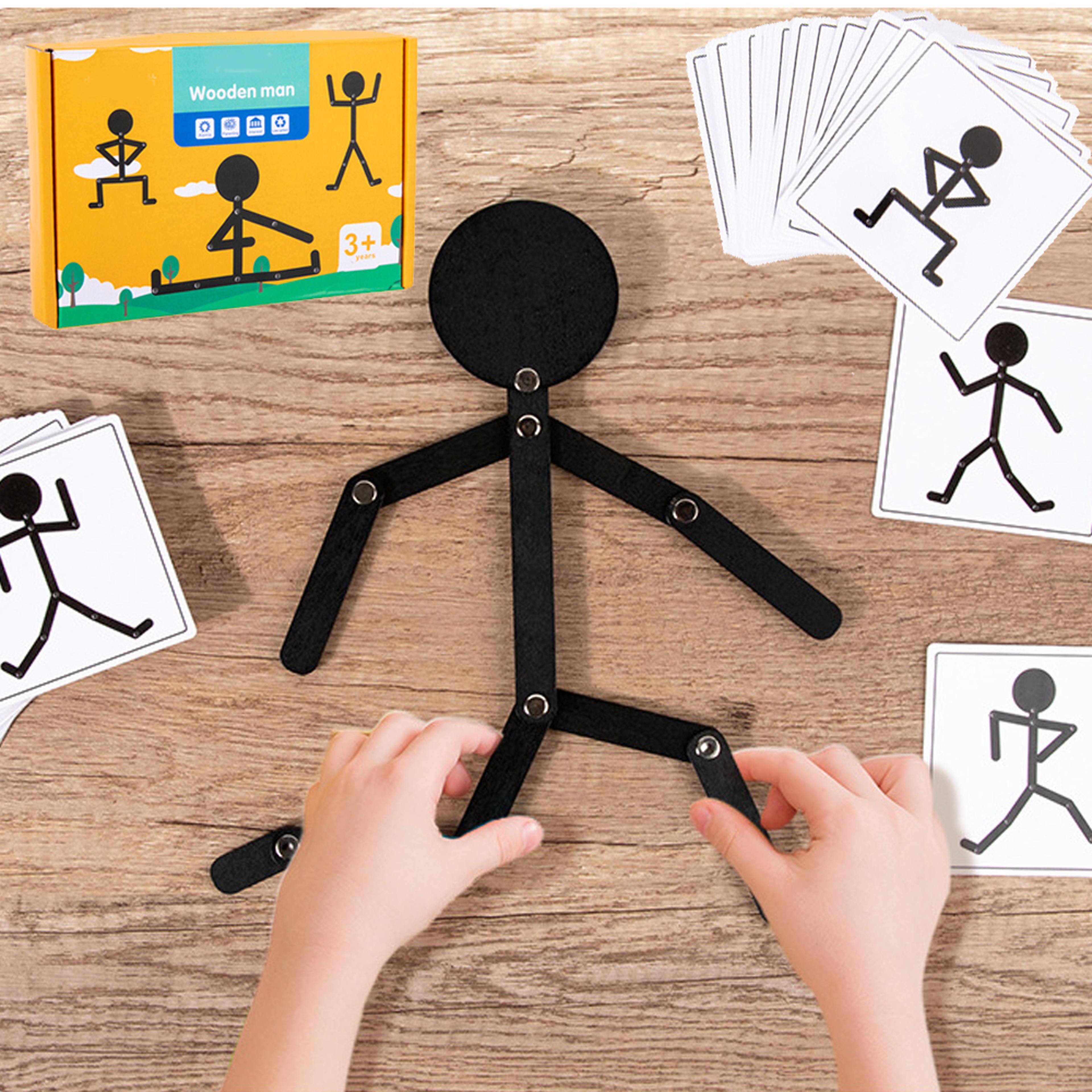 montessori diy puzzle toy for preschool learning & fine motor skills