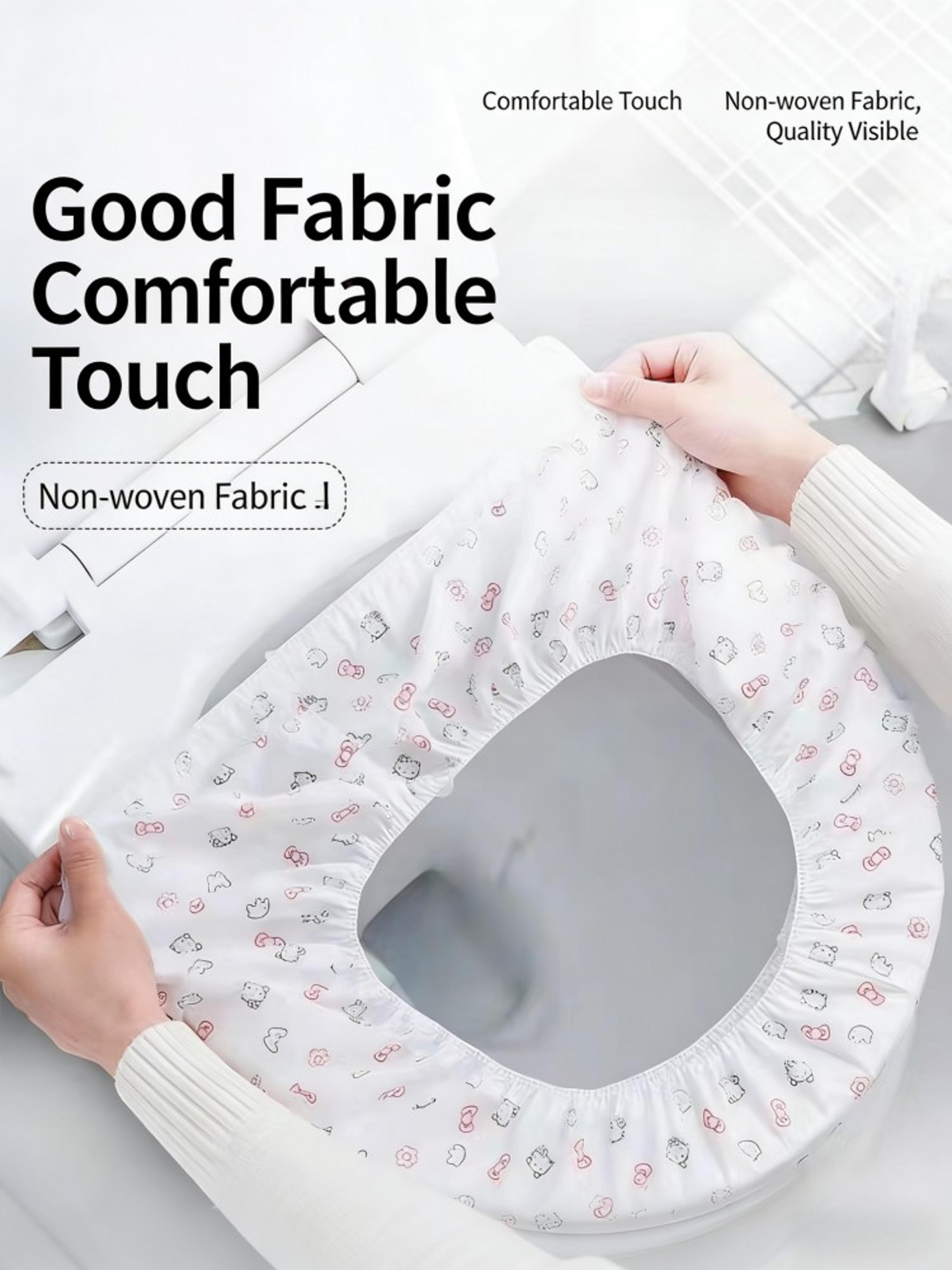 disposable waterproof toilet seat covers for travel & public restrooms