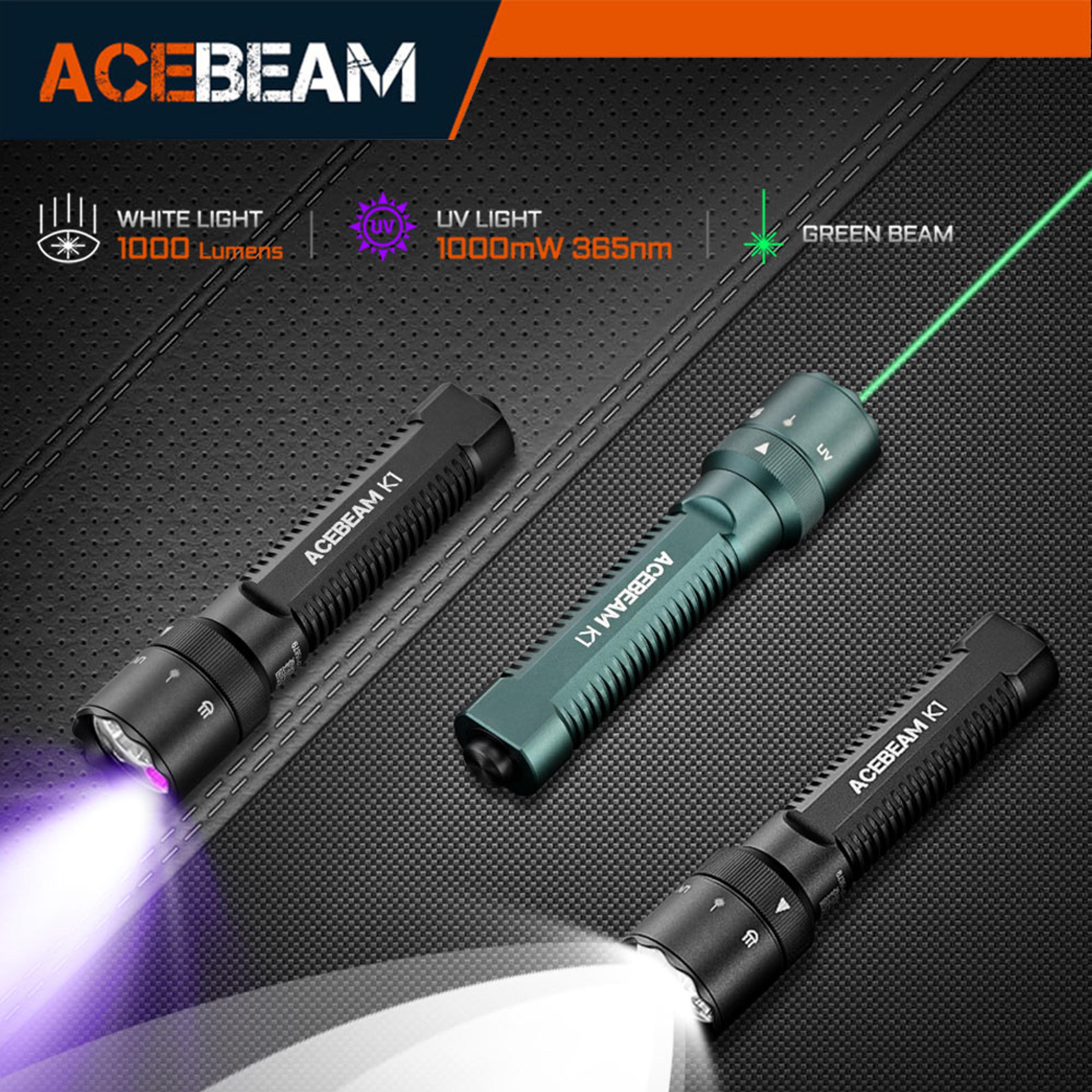 rechargeable flashlight high performance edc aa pocket flashlight with lumens, green beam, uv led, and white