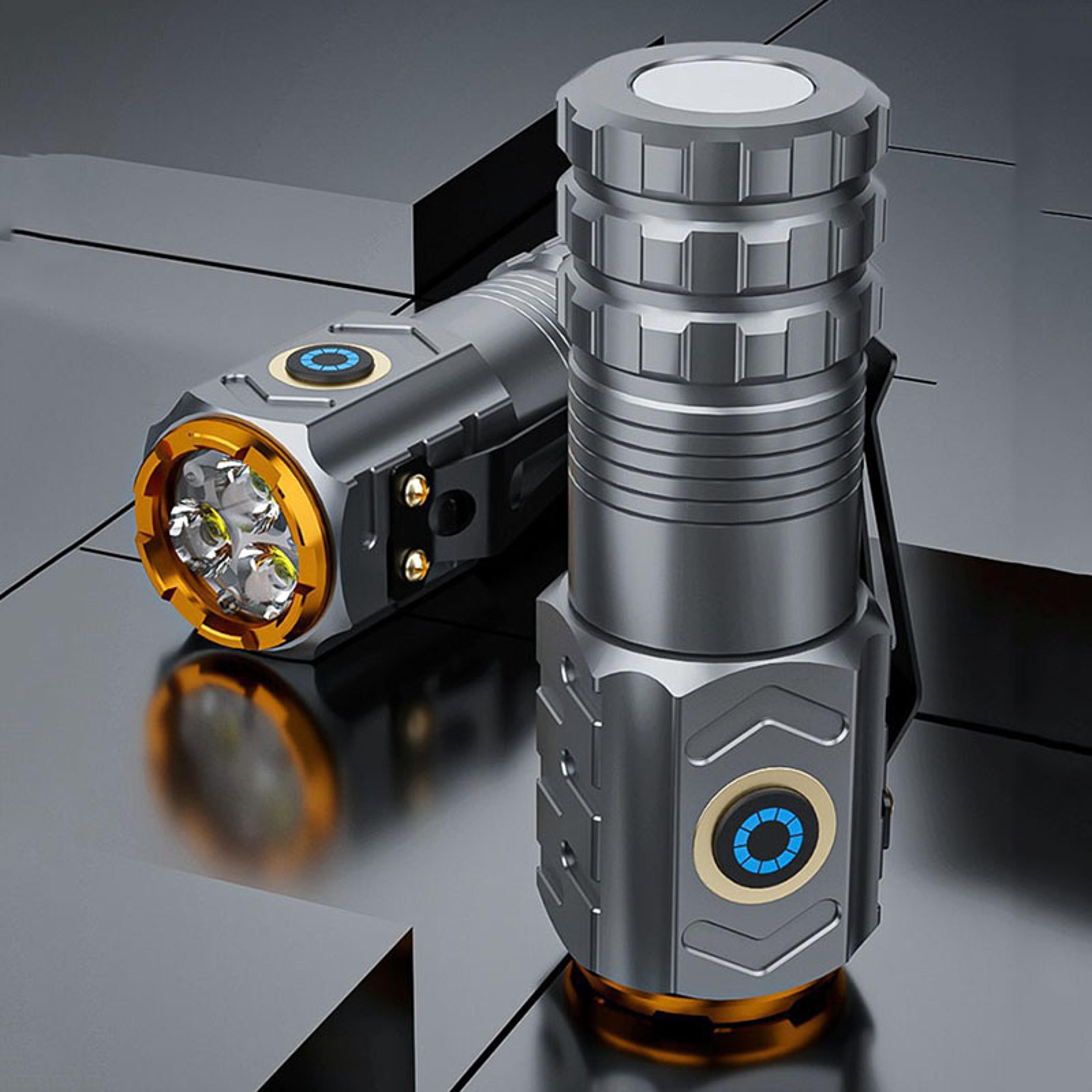 ultra powerful mini led flashlight high power tactical torch for outdoor activities, camping & fishing