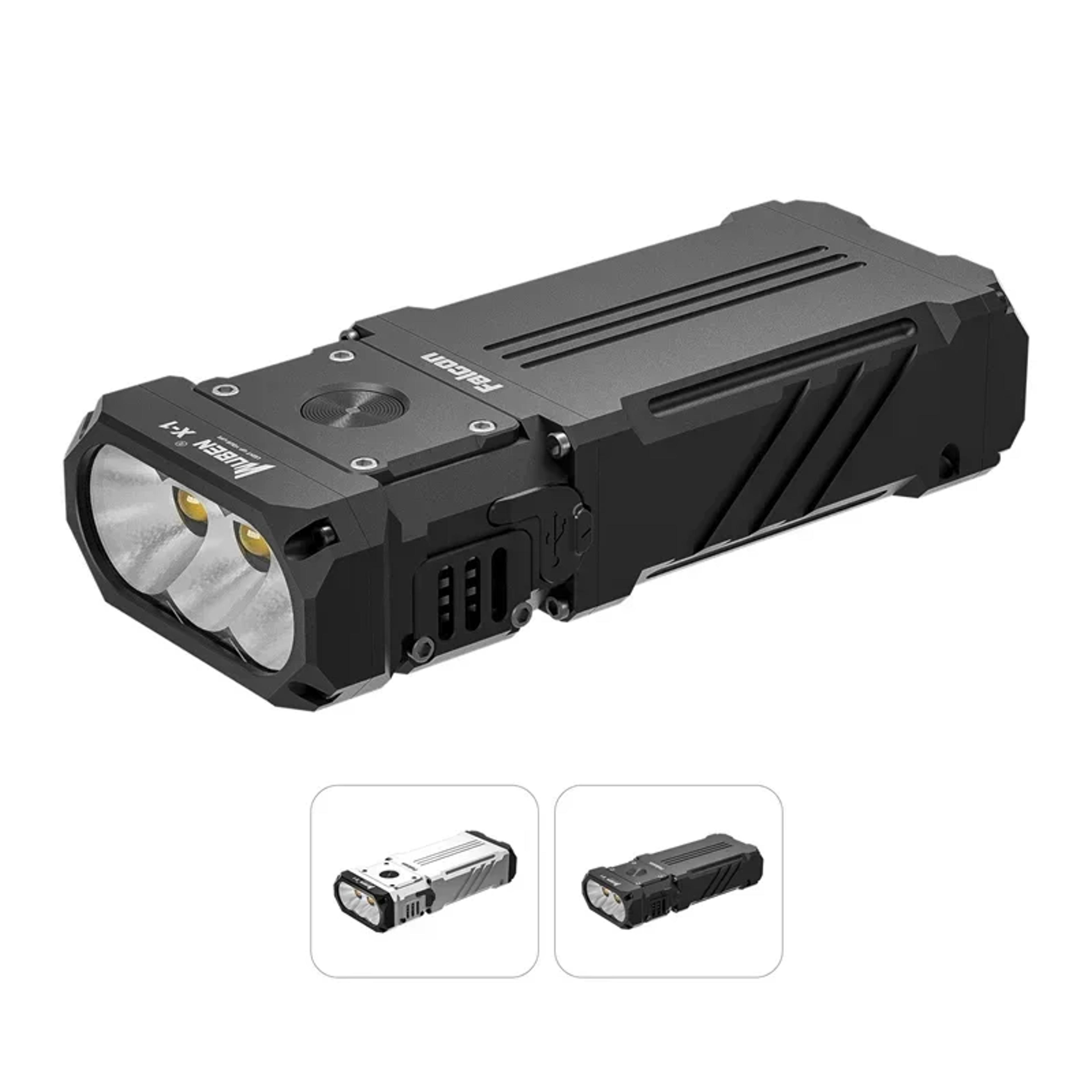 wuben lumen flashlight usb c rechargeable high power tactical led flashlight