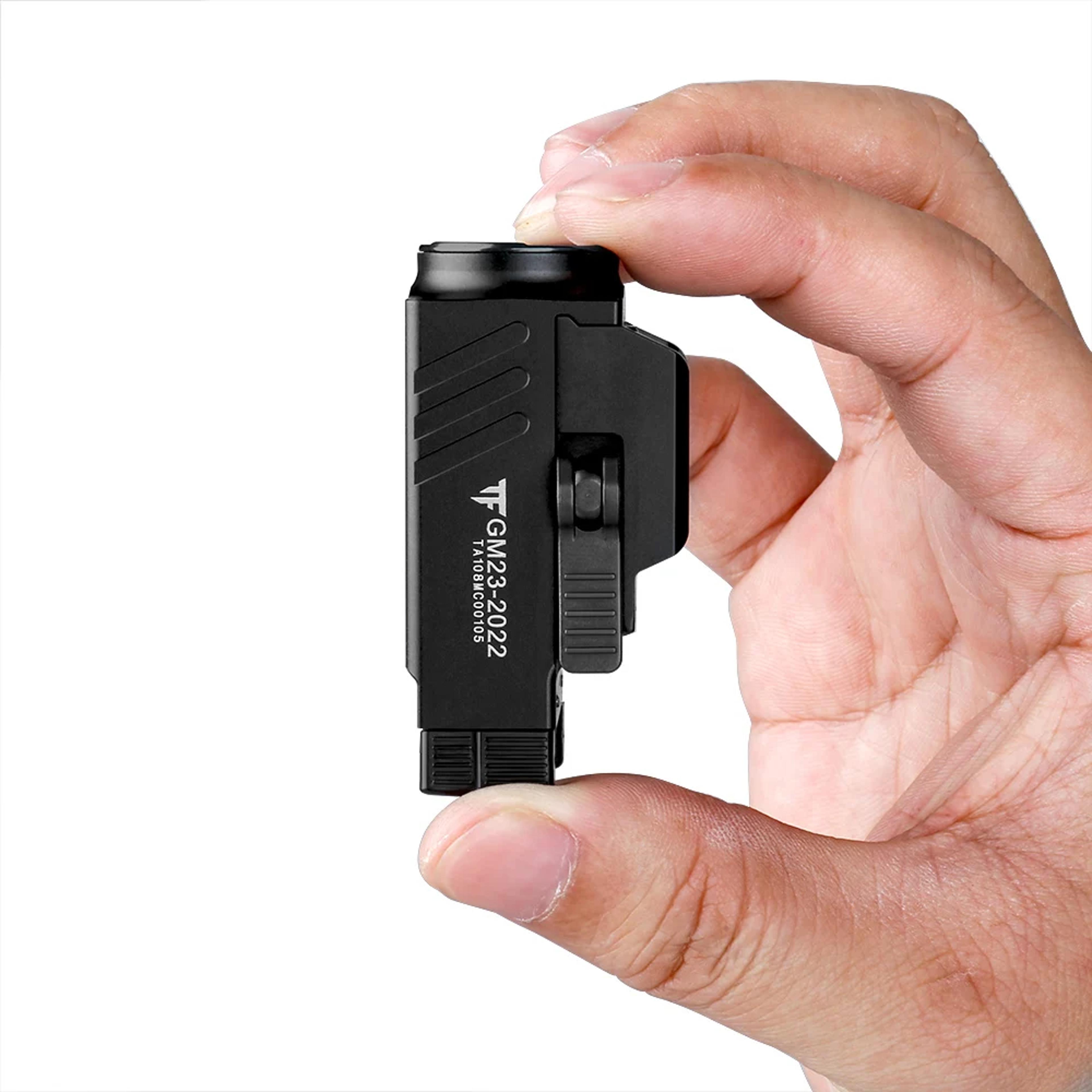 trustfire tactical led flashlight usb rechargeable for picatinny rail & quick release
