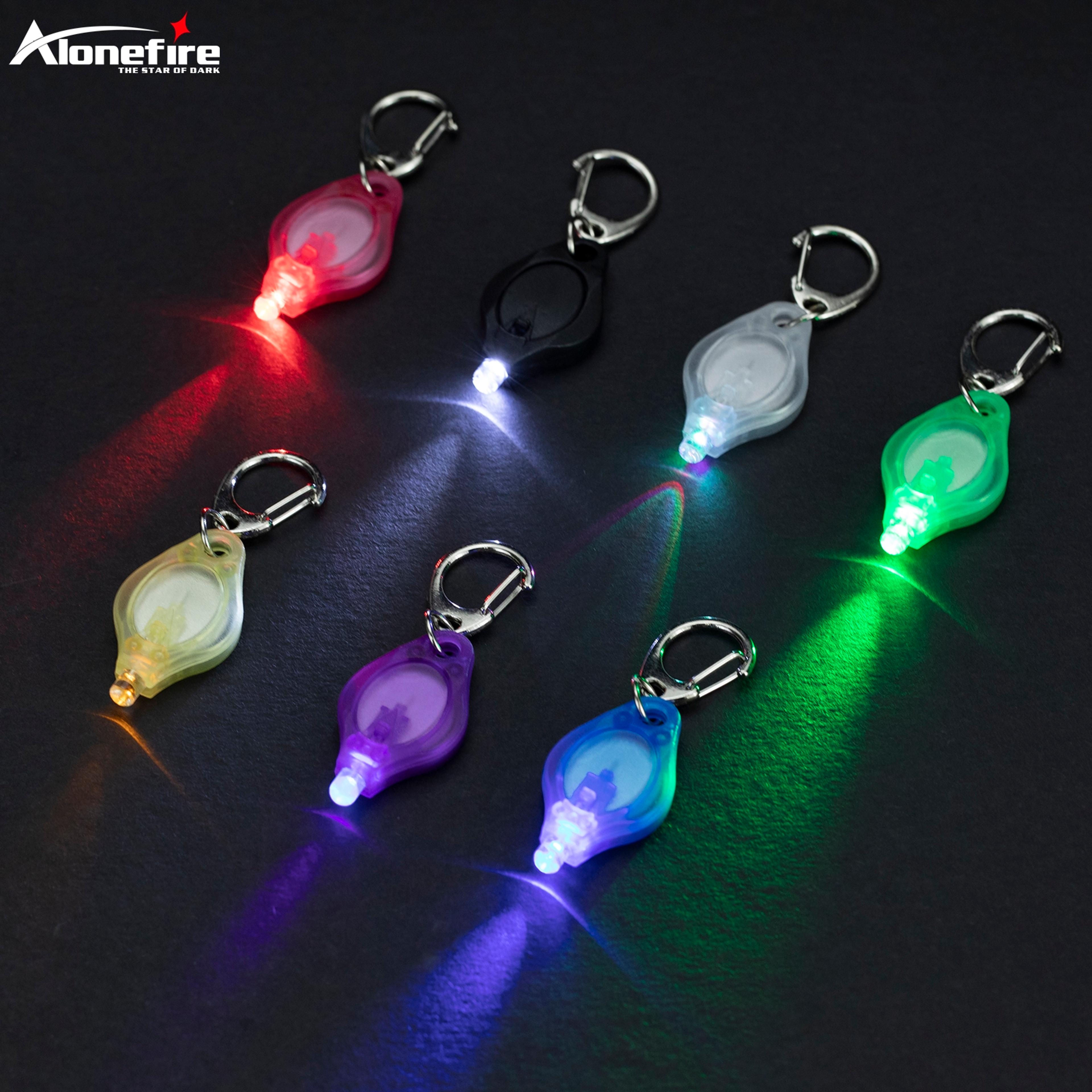 mini led keychain light colorful portable torch for stairs, backup, and everyday use