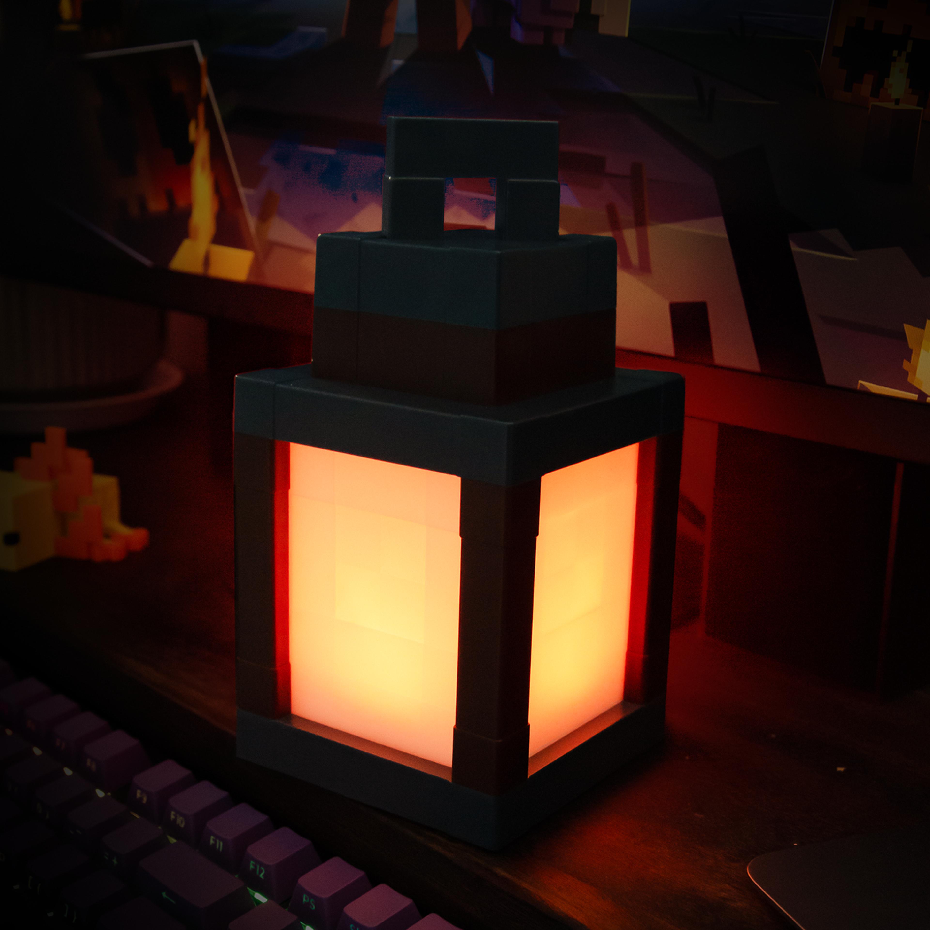 pixel style night light portable lantern color led lantern for diy home decoration & festival atmosphere