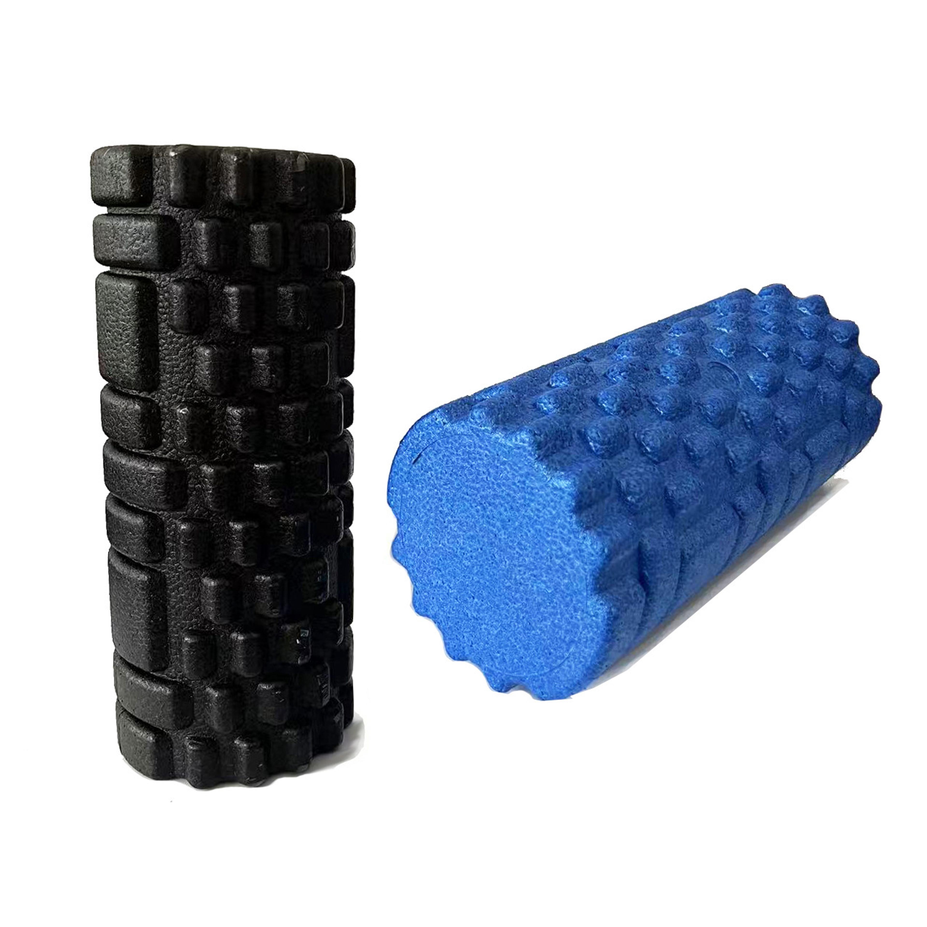 premium foam roller with grooves for yoga & muscle massage