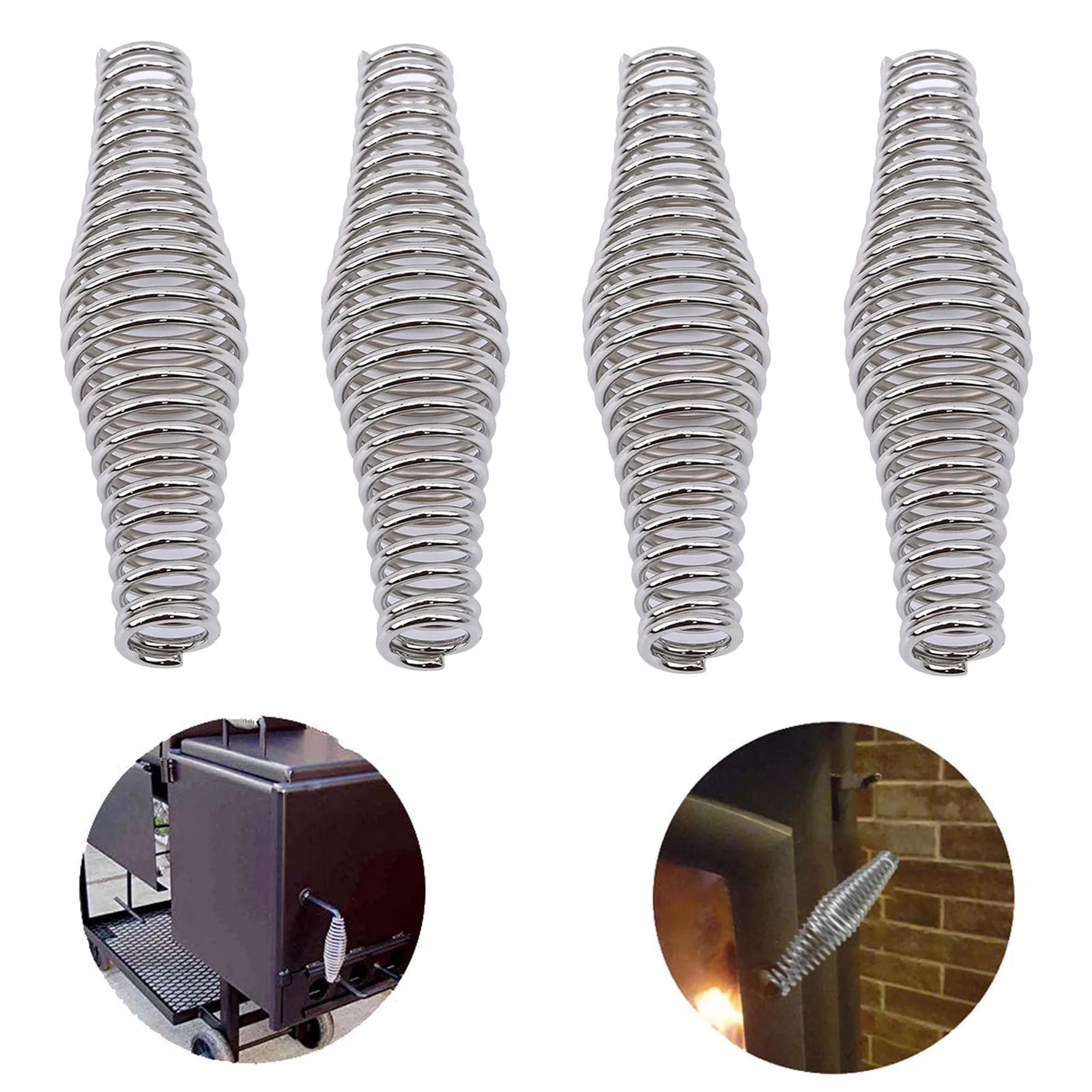 heat resistant spring steel grill handle replacement for fireplace & bbq baskets