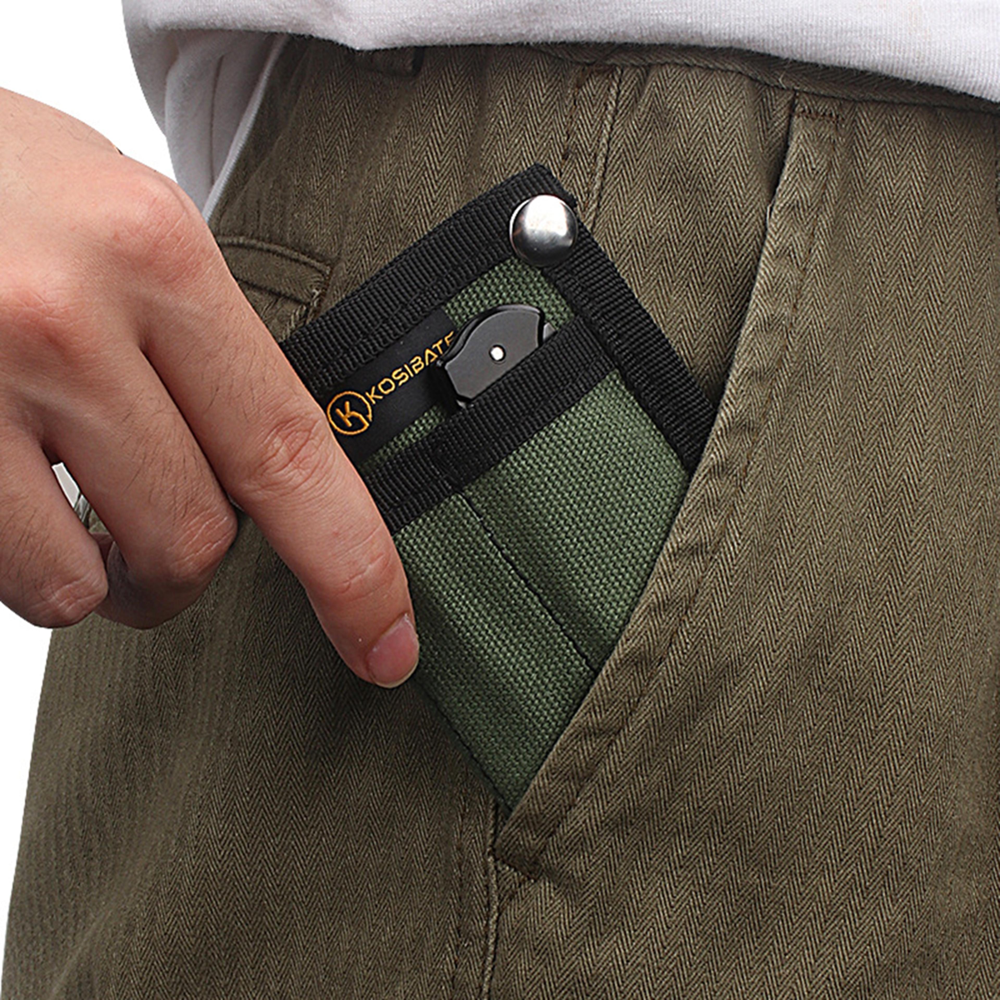 tactical molle mini wallet organizer compact edc card holder for outdoor & travel