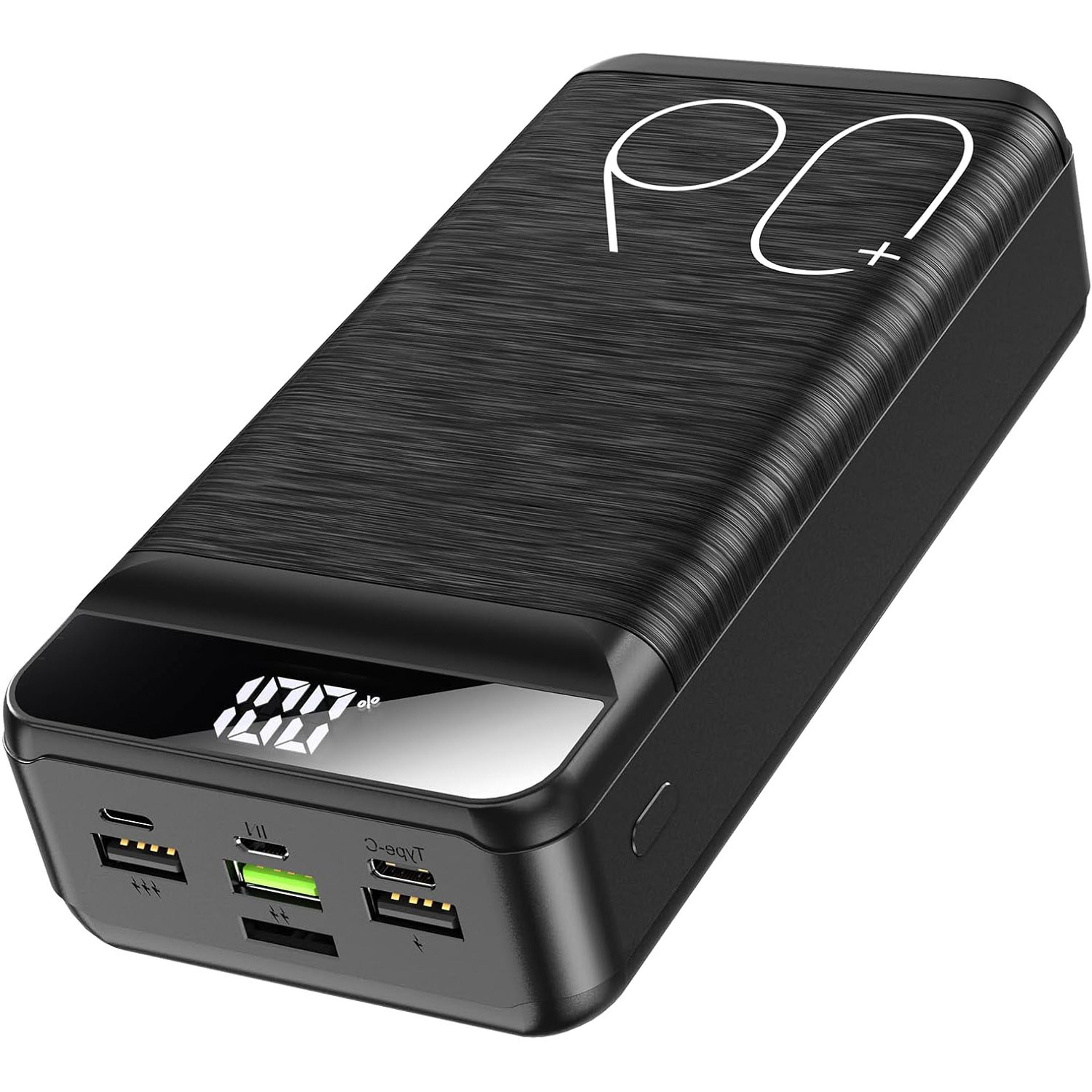fast charging power bank portable qc external battery for iphone, ipad & xiaomi