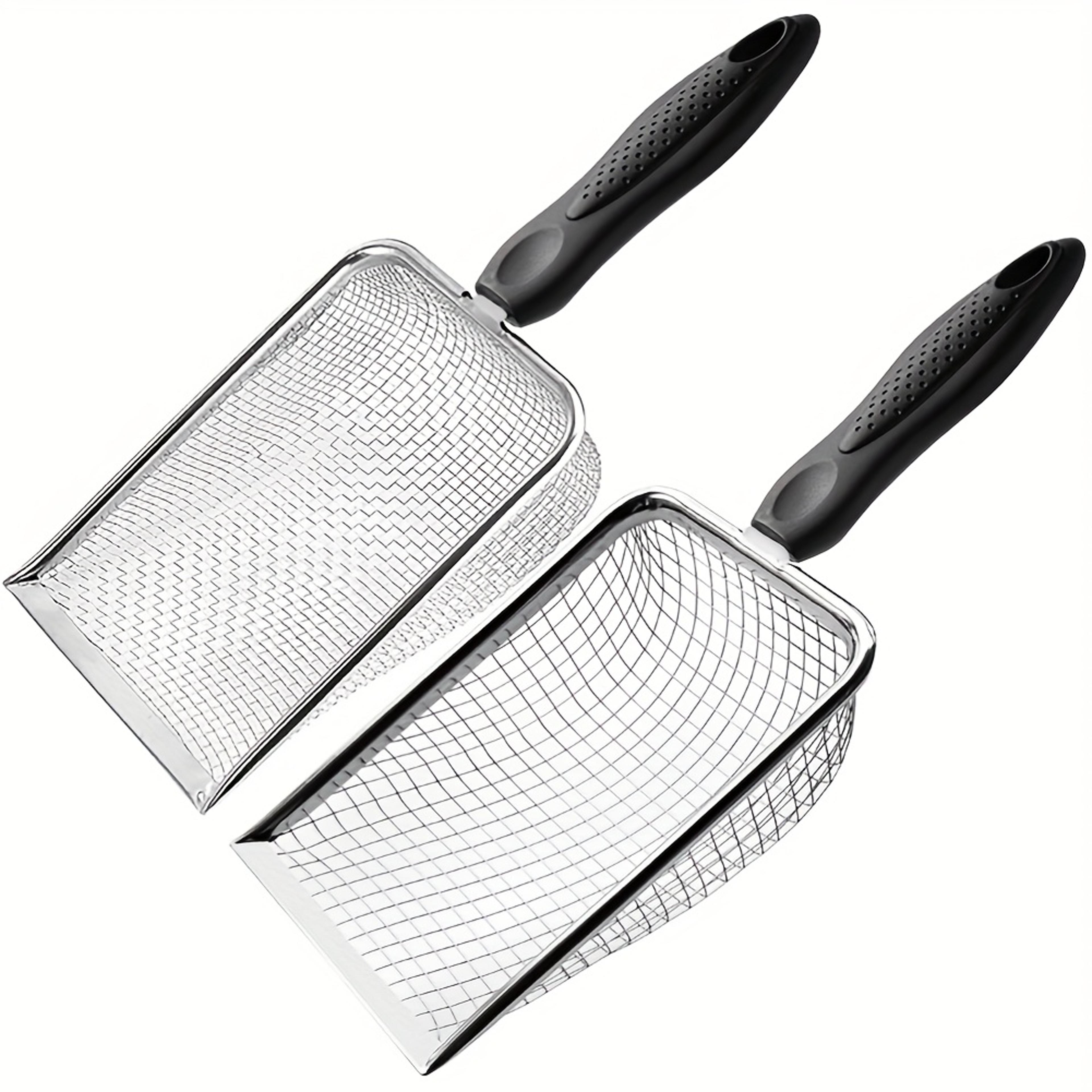 premium gardening soil sifter set & mesh for compost & dirt