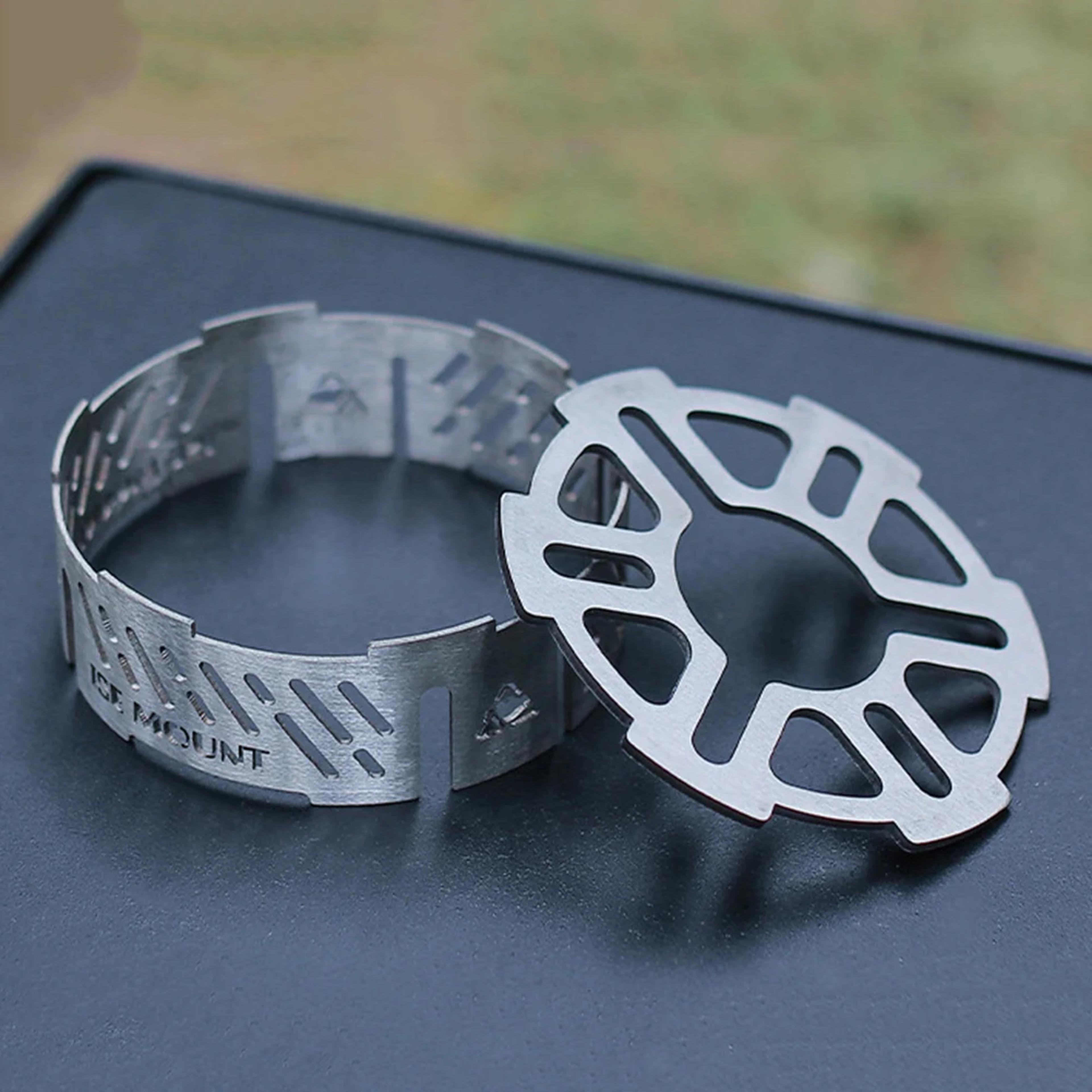 all weather portable stove windshield camping stove windscreen portable stove windproof ring outdoor cooking accessory