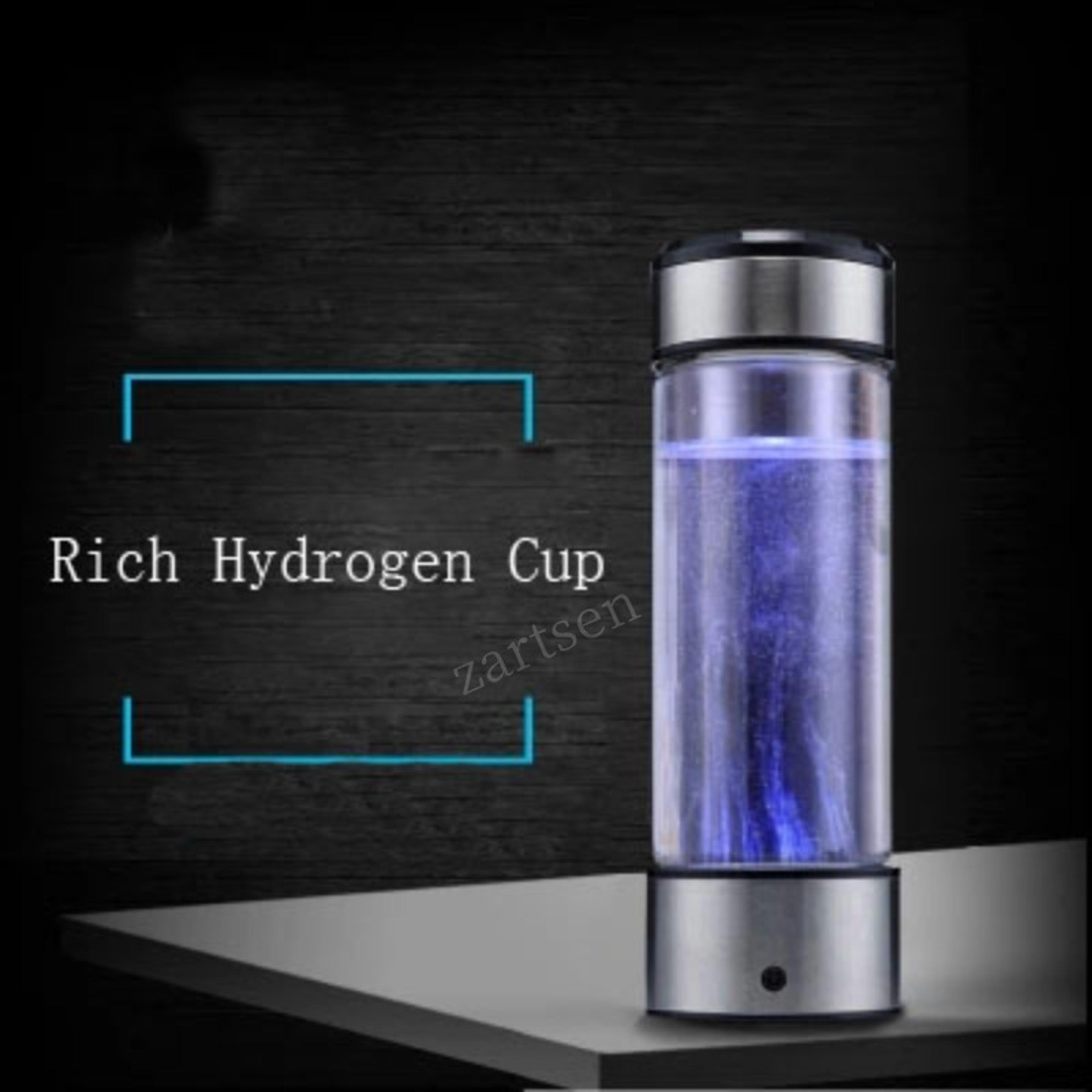 portable hydrogen water bottle rechargeable ionizer alkaline water generator