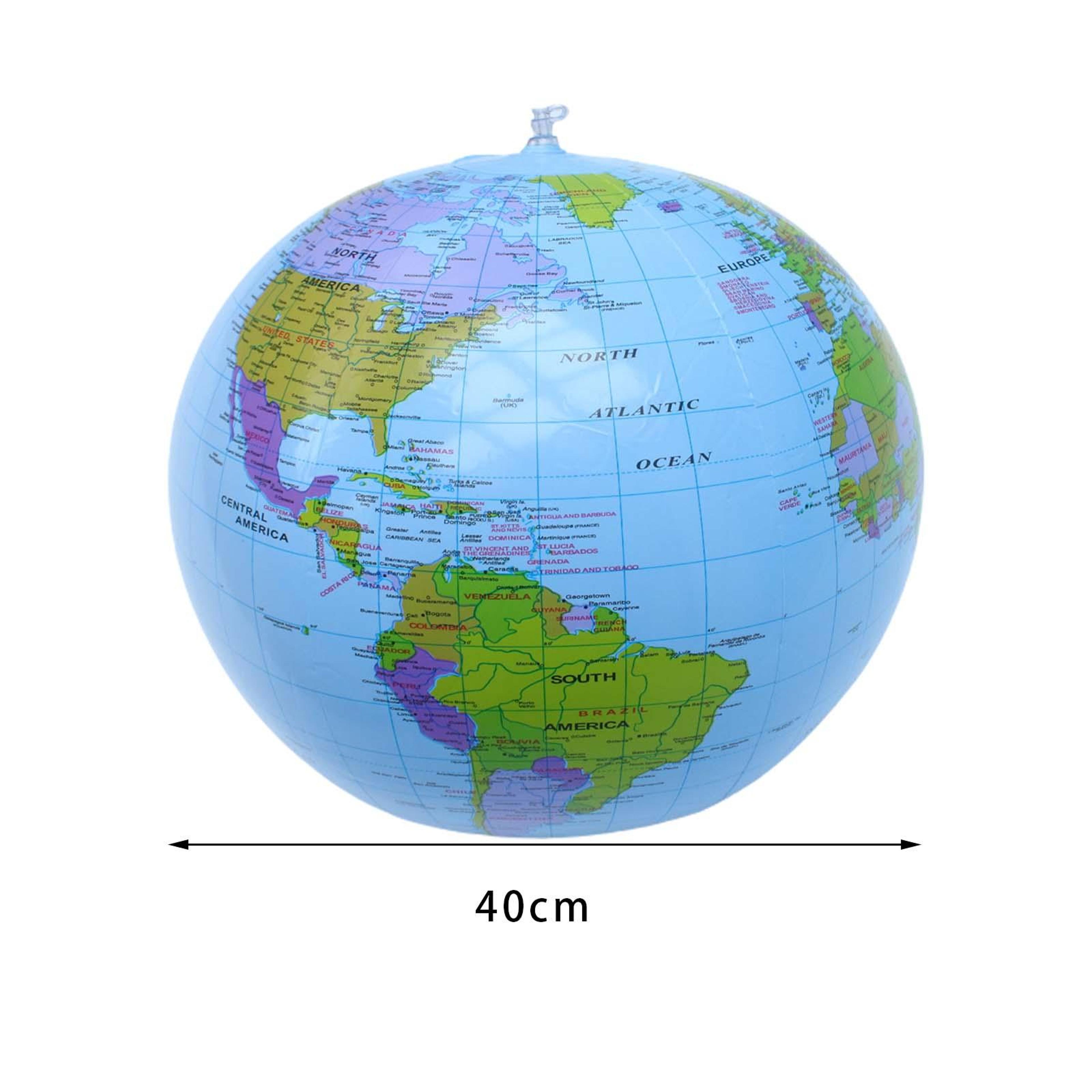 inflatable earth globe ball for kids learning and fun