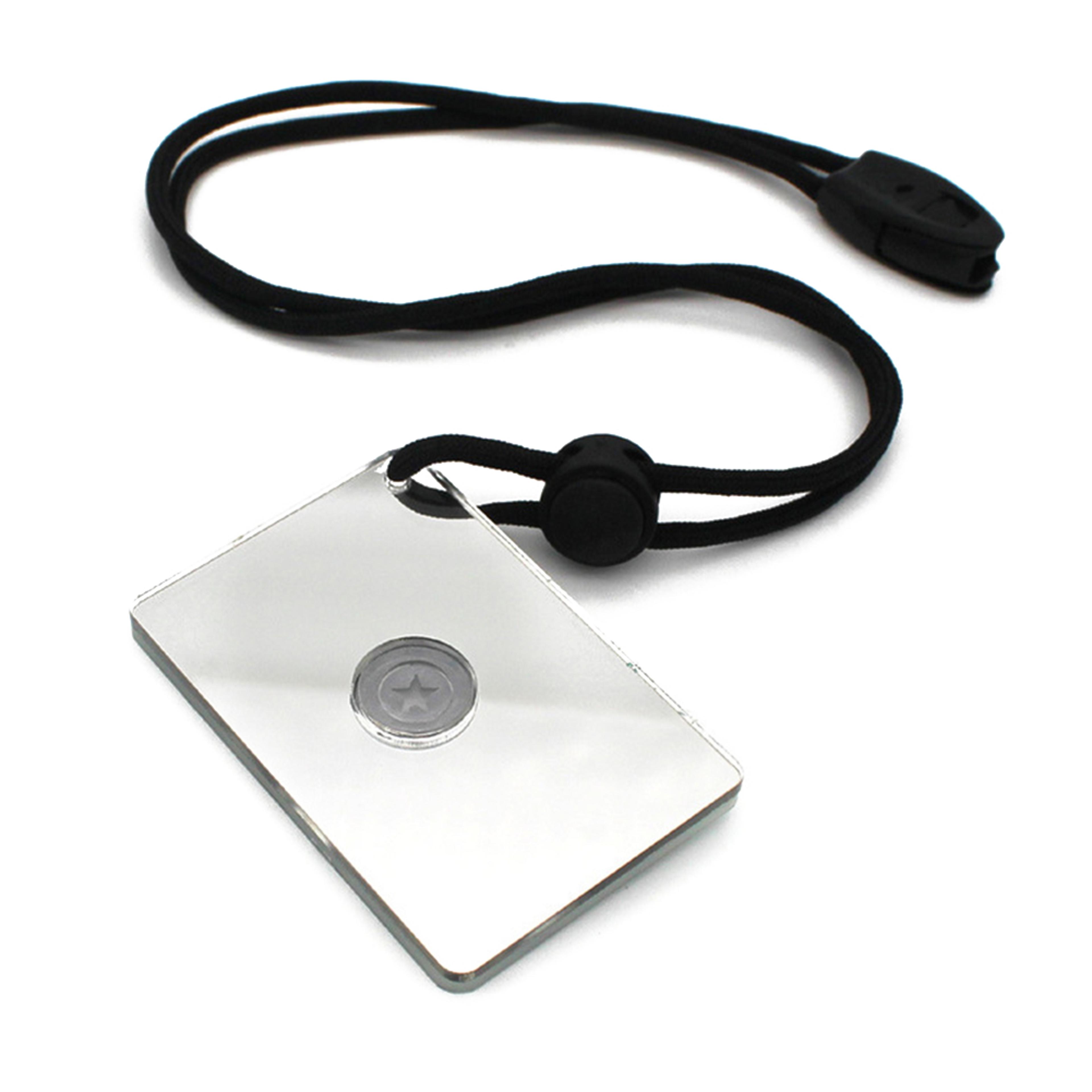survival signal mirror for hiking & outdoor rescue emergency tool