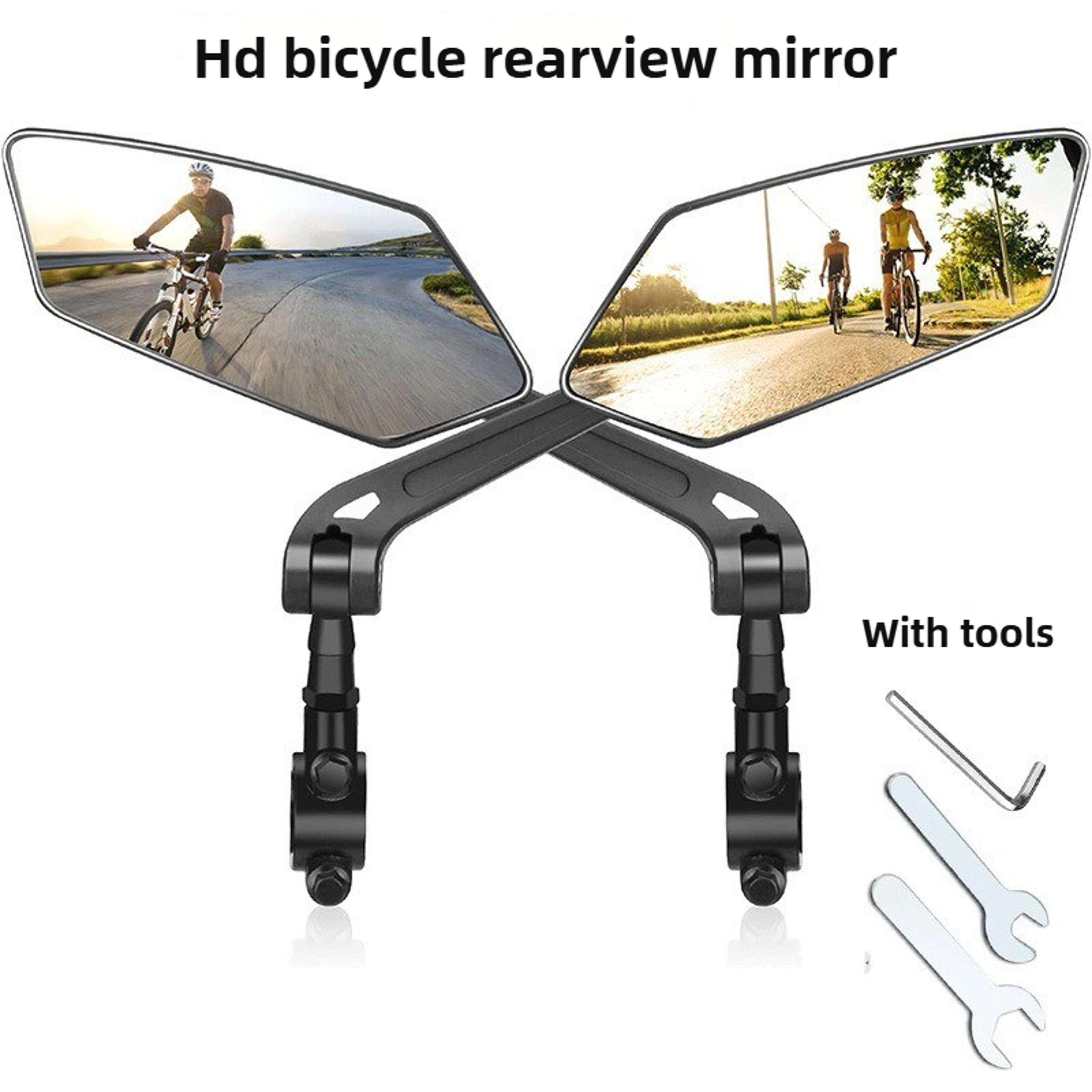 adjustable bike rear view mirror wide range handlebar cycling rearview mirror