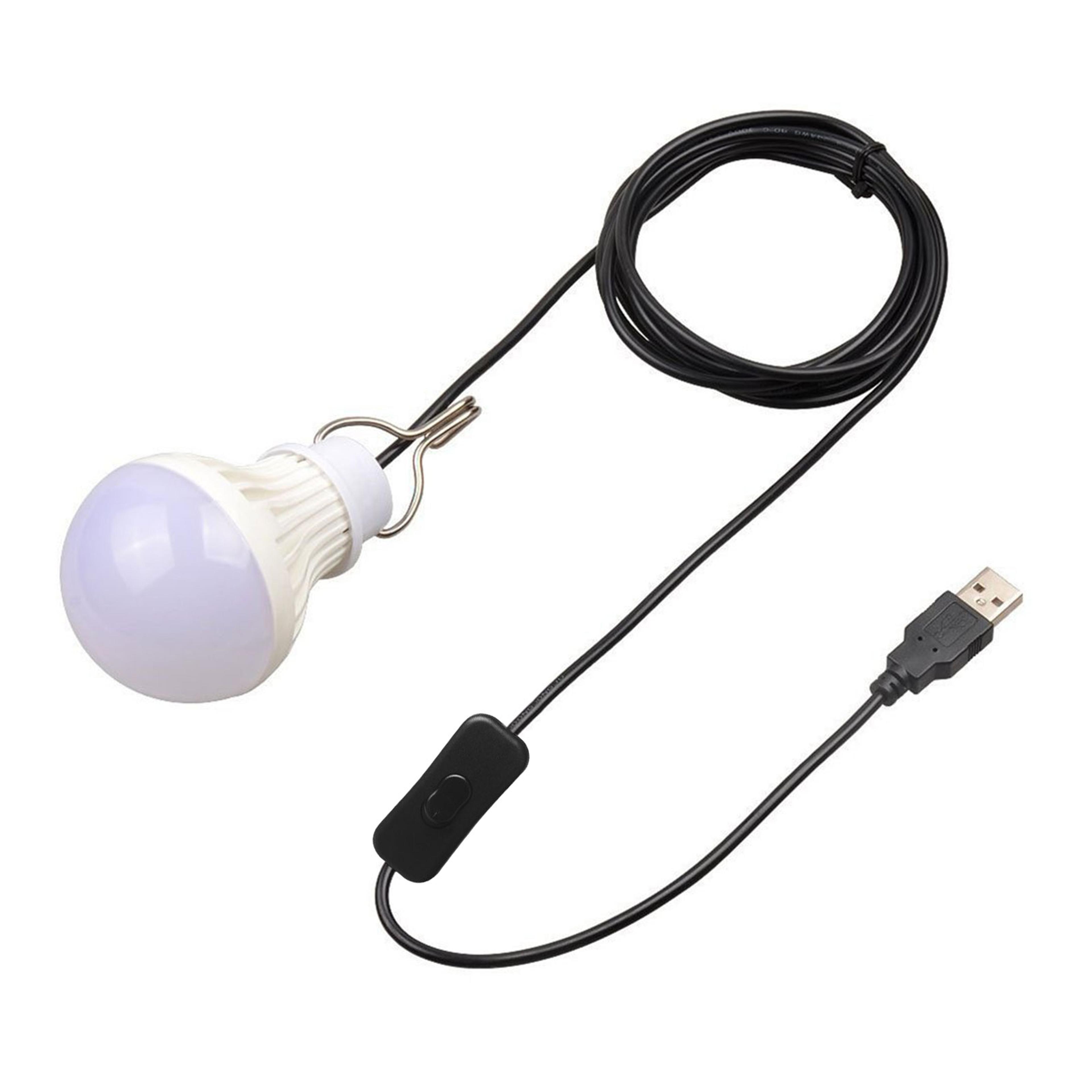 warm white usb camping light bulb portable emergency usb bulb
