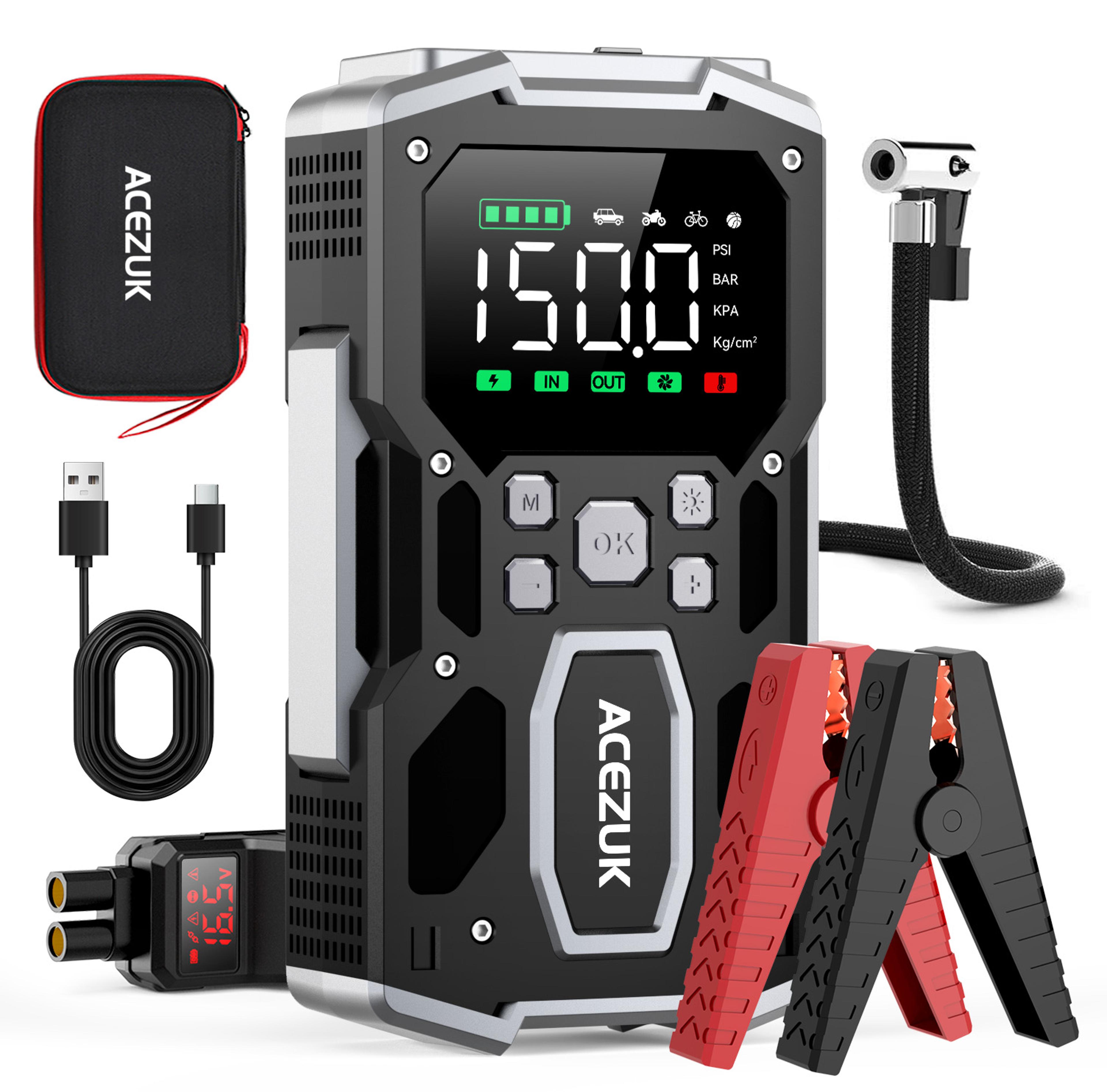 jump starter car booster & portable power bank for vehicles